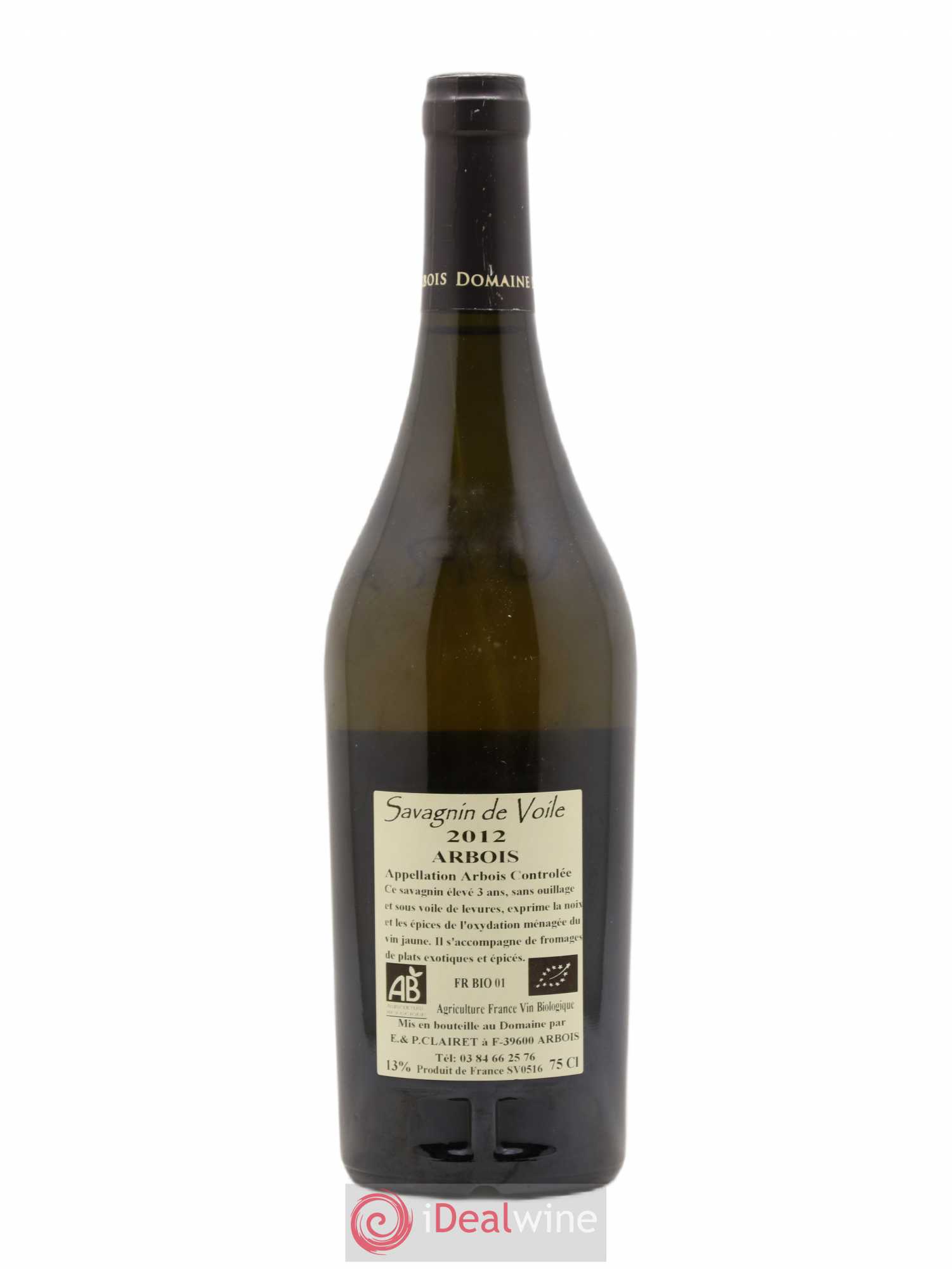 Arbois Savagnin de Voile Domaine de la Tournelle cuvée R 2012 - Lot of 1 bottle - 1