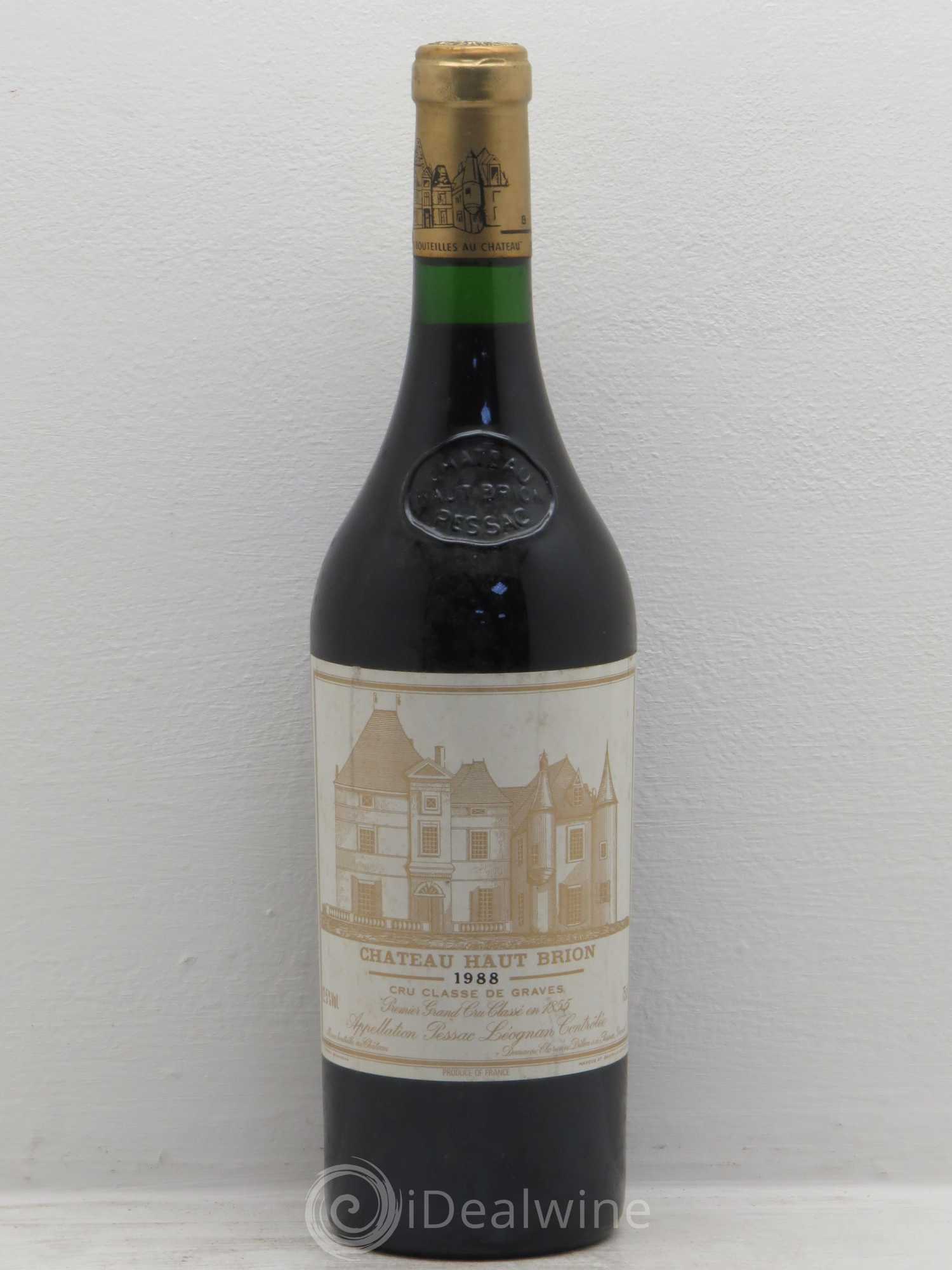 Château Haut Brion 1er Grand Cru Classé 1988 - Lot de 1 bouteille - 0