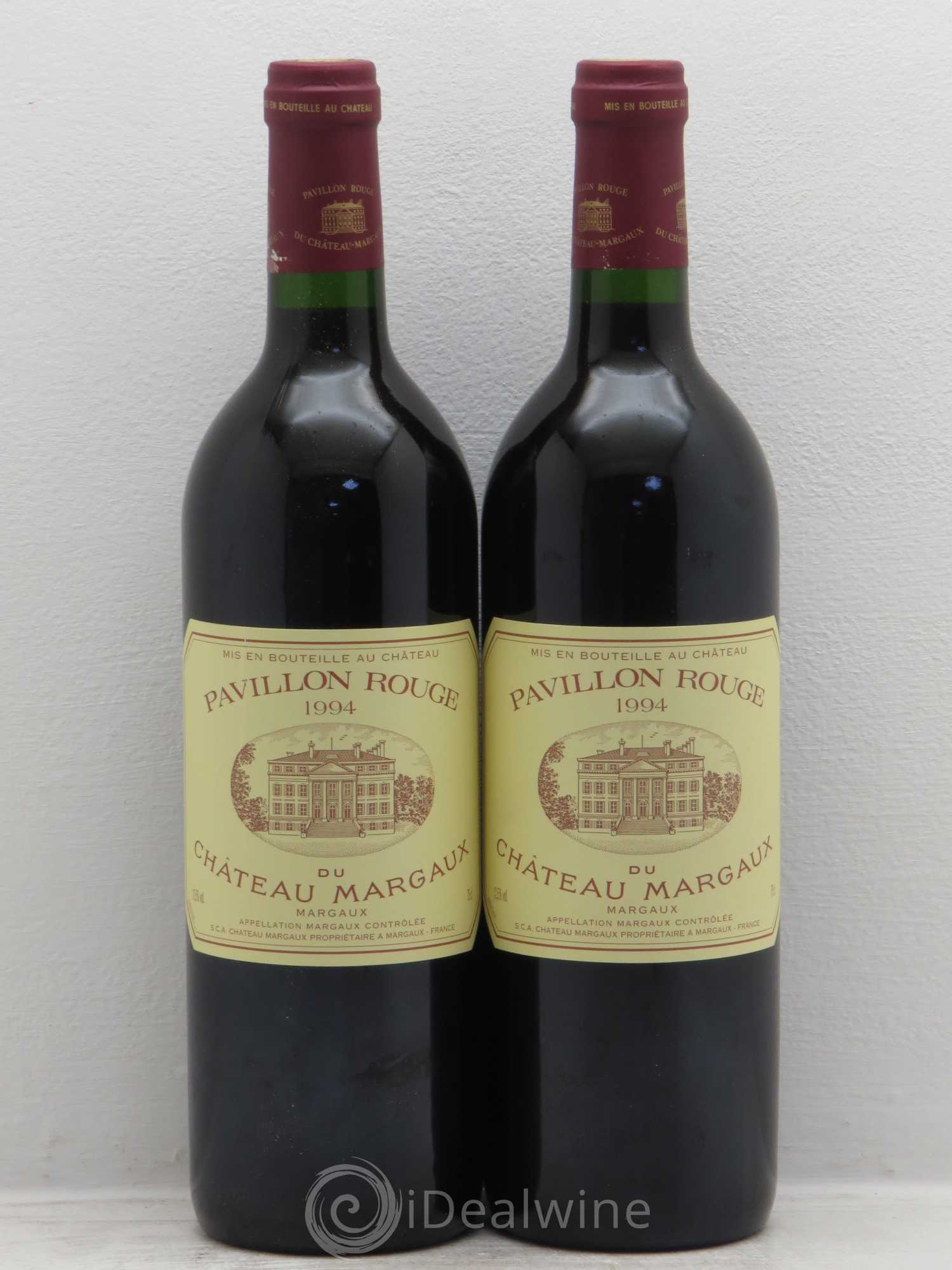 Pavillon Rouge du Château Margaux Second Vin 1994 - Lot de 2 bouteilles - 0