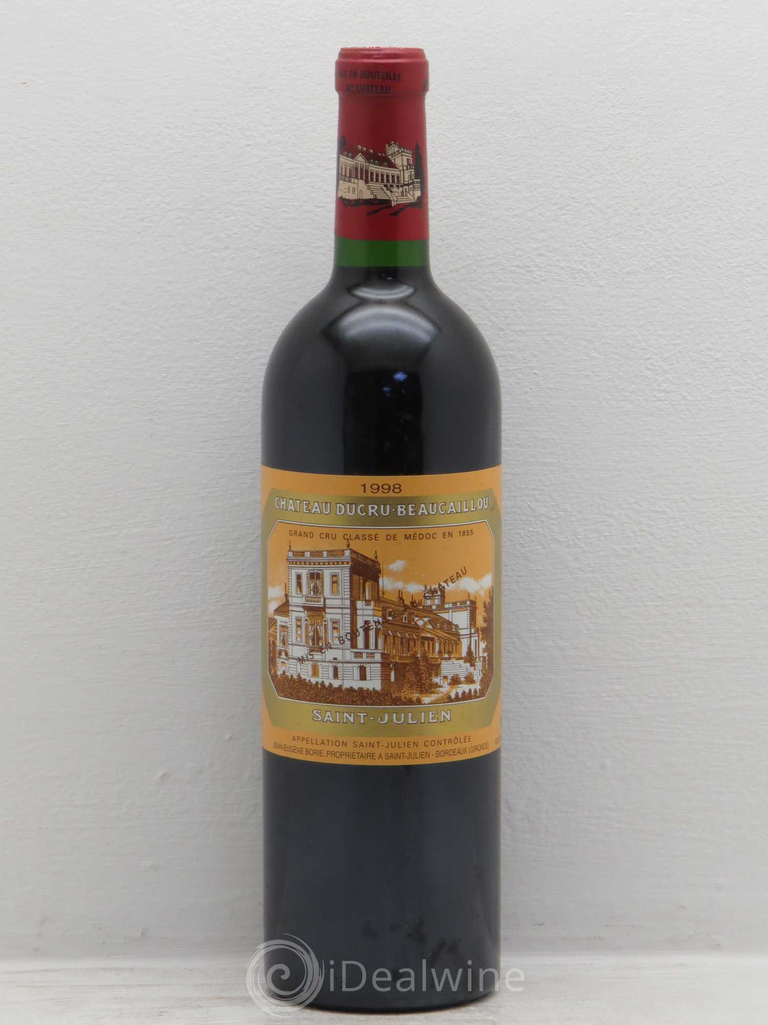Château Ducru Beaucaillou 2ème Grand Cru Classé 1998 - Lot de 6 bouteilles - 0
