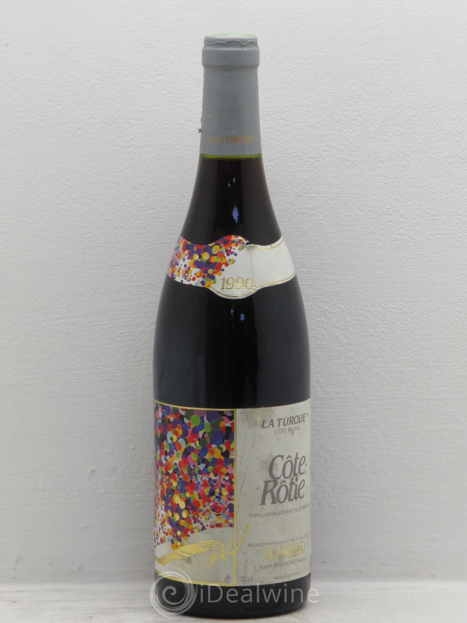 Côte-Rôtie La Turque Guigal 1990 - Lot de 1 bouteille - 0