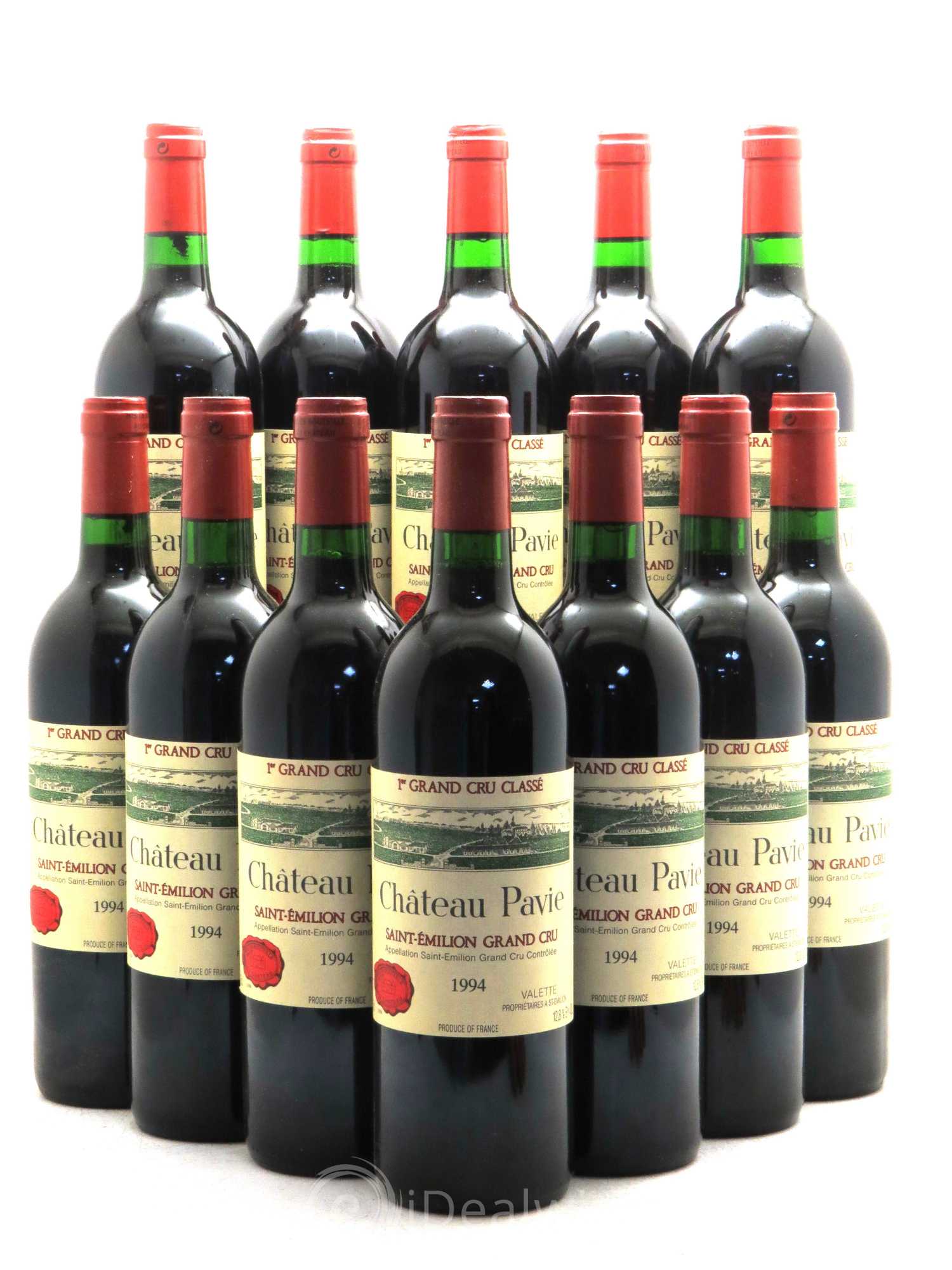 Château Pavie 1er Grand Cru Classé A 1994 - Lot de 12 bouteilles - 0