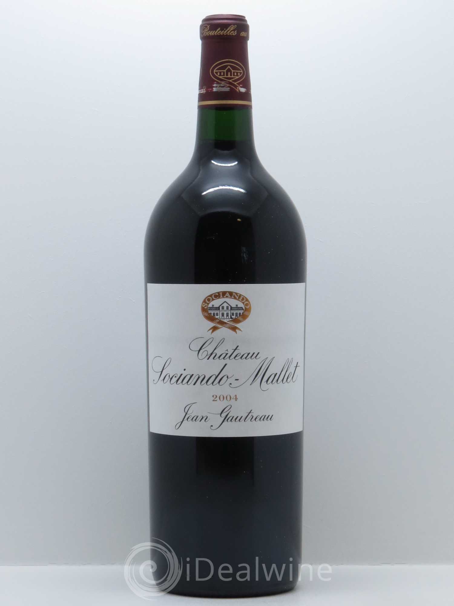 Château Sociando Mallet 2004 - Lot de 1 magnum - 0