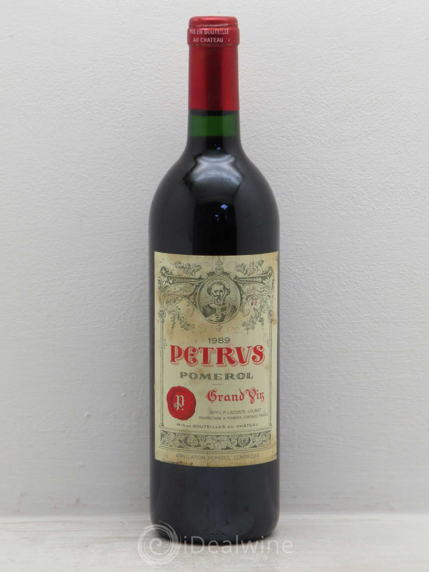 Petrus 1989 - Lot de 1 bouteille - 0