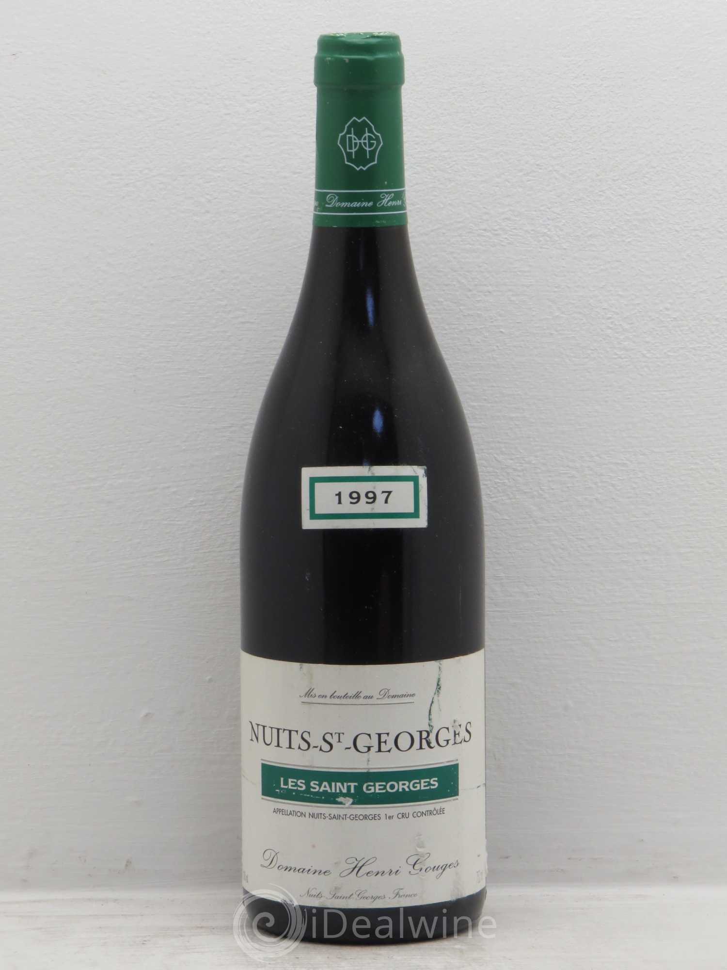 Nuits-Saint-Georges 1er Cru Les Saints Georges Henri Gouges 1997 - Lot de 1 bouteille - 0