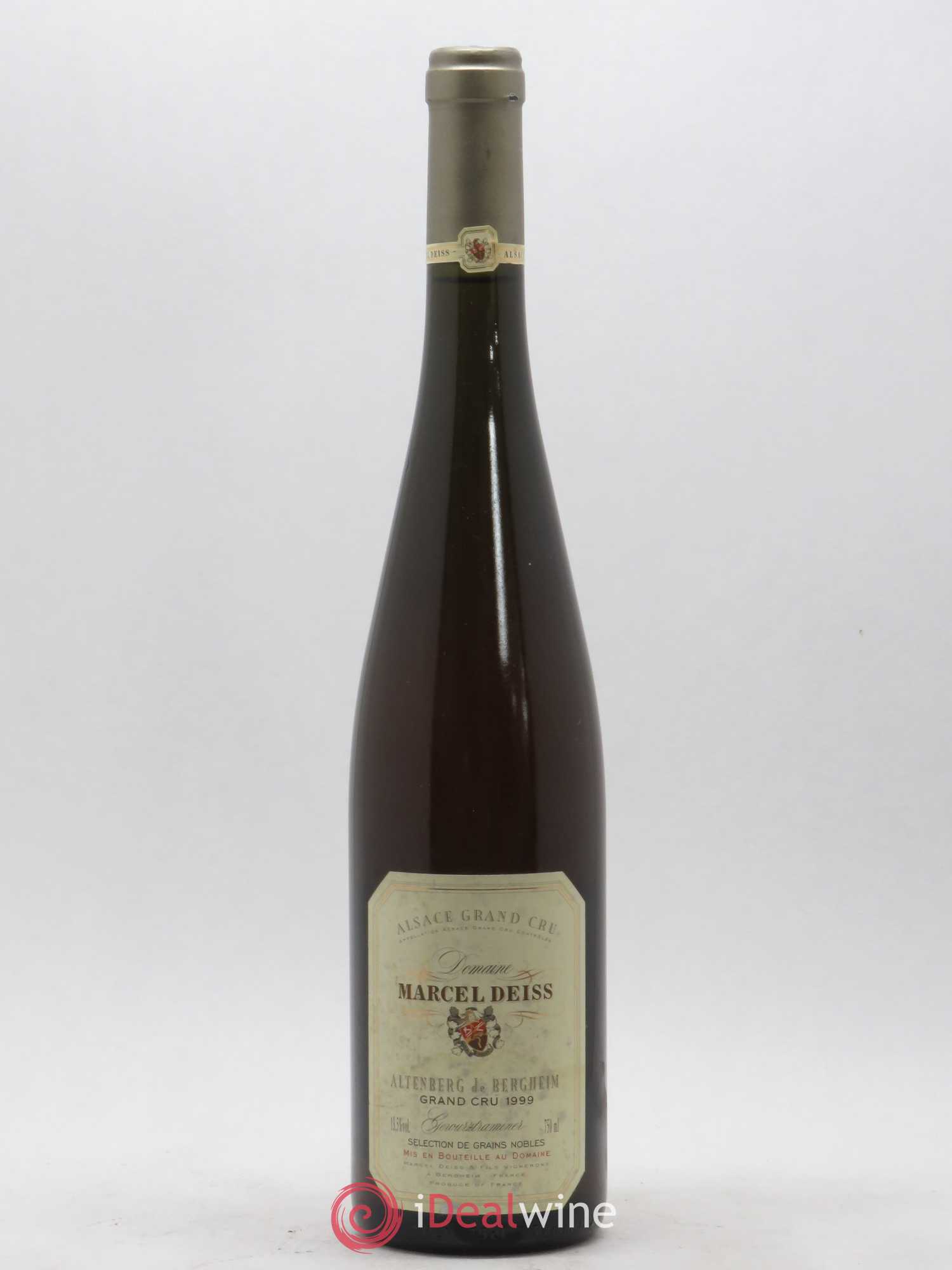 Alsace Gewurztraminer Sélection de Grains Nobles Grand Cru Altenberg de Bergheim Marcel Deiss (Domaine) 1999 - Lot de 1 bouteille - 0