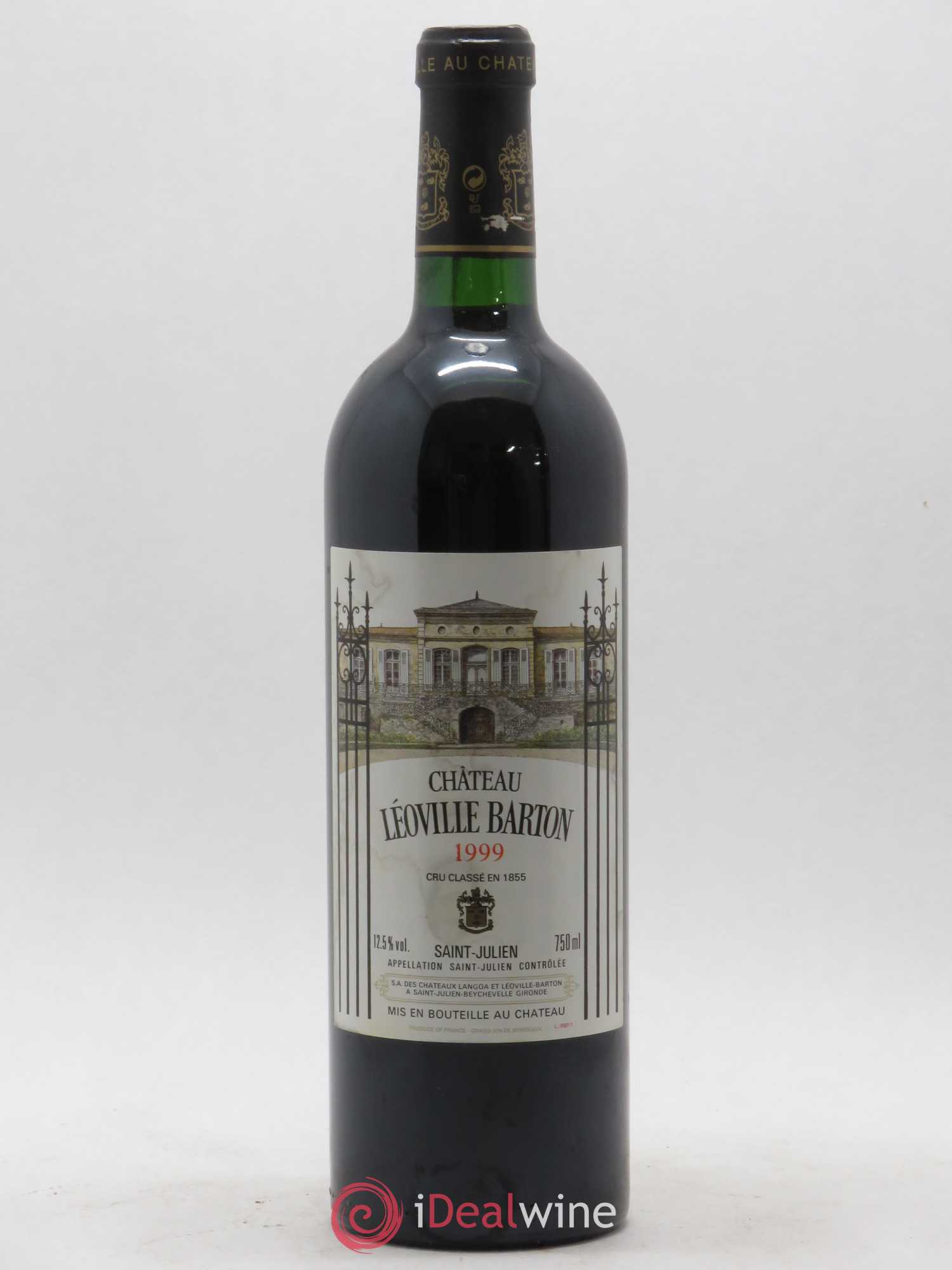 Château Léoville Barton 2ème Grand Cru Classé 1999 - Lot de 1 bouteille - 0