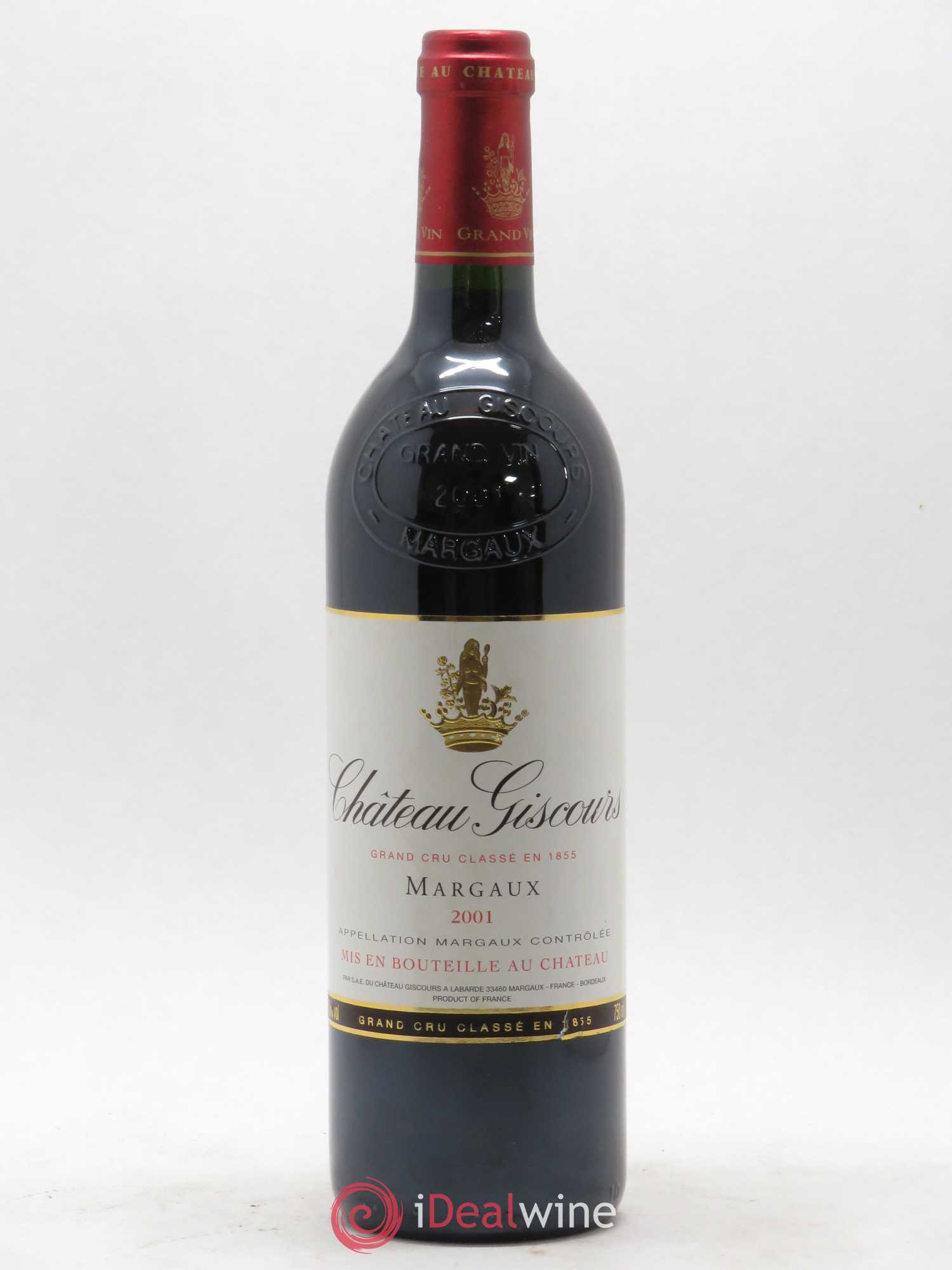 Château Giscours 3ème Grand Cru Classé 2001 - Lot de 1 bouteille - 0