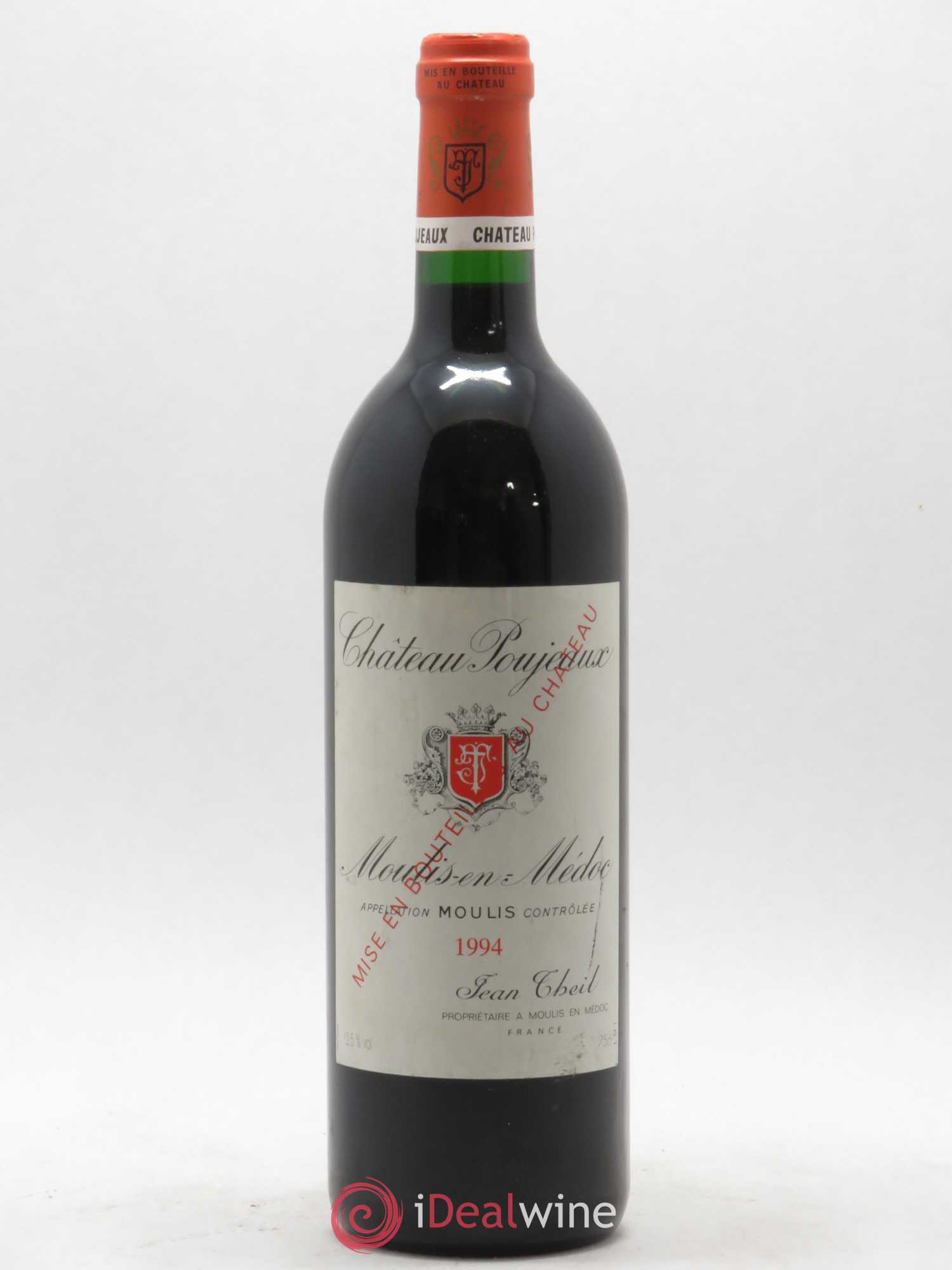 Château Poujeaux 1994 - Lot de 1 bouteille - 0