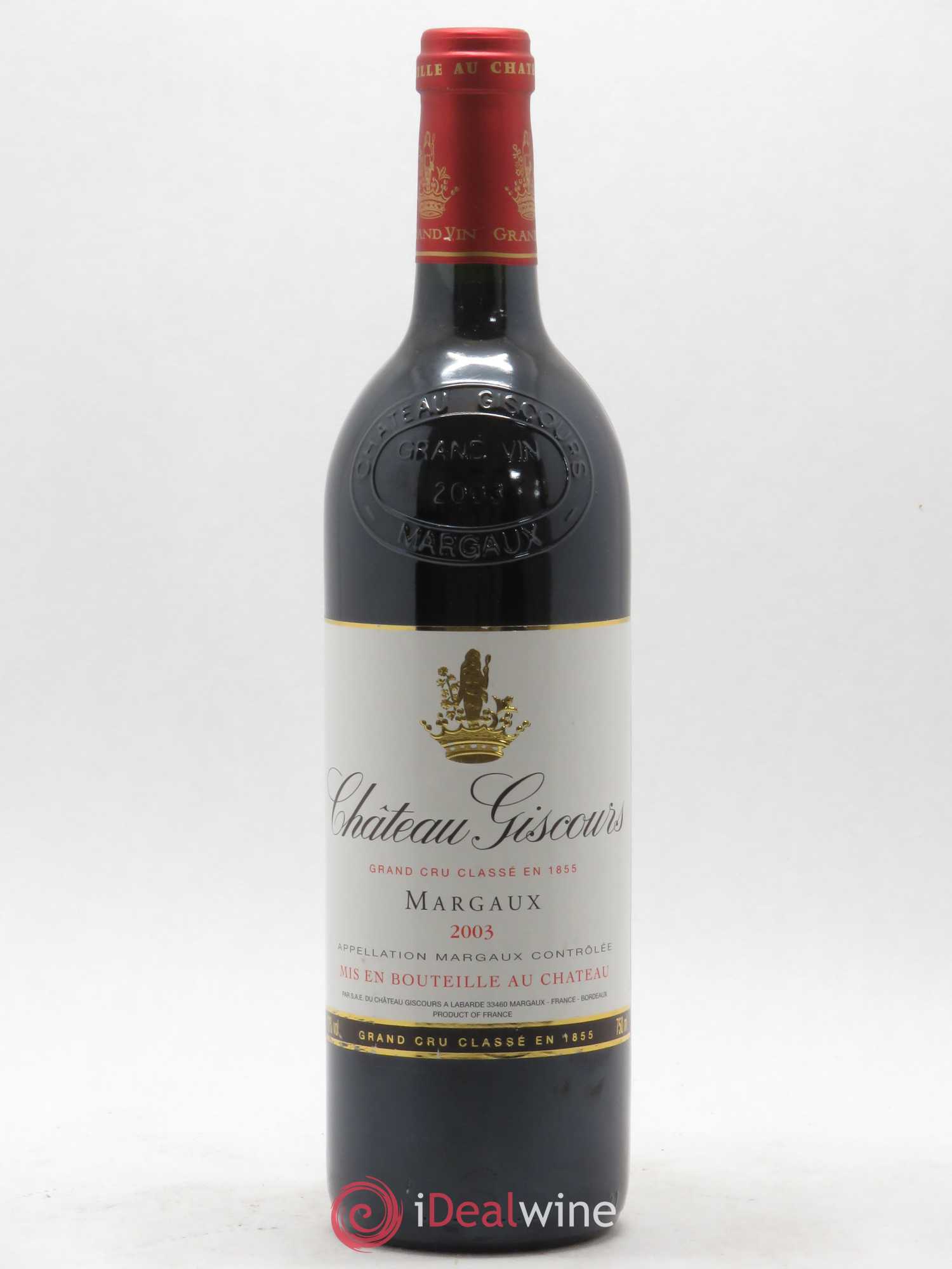 Château Giscours 3ème Grand Cru Classé 2003 - Lot de 1 bouteille - 0