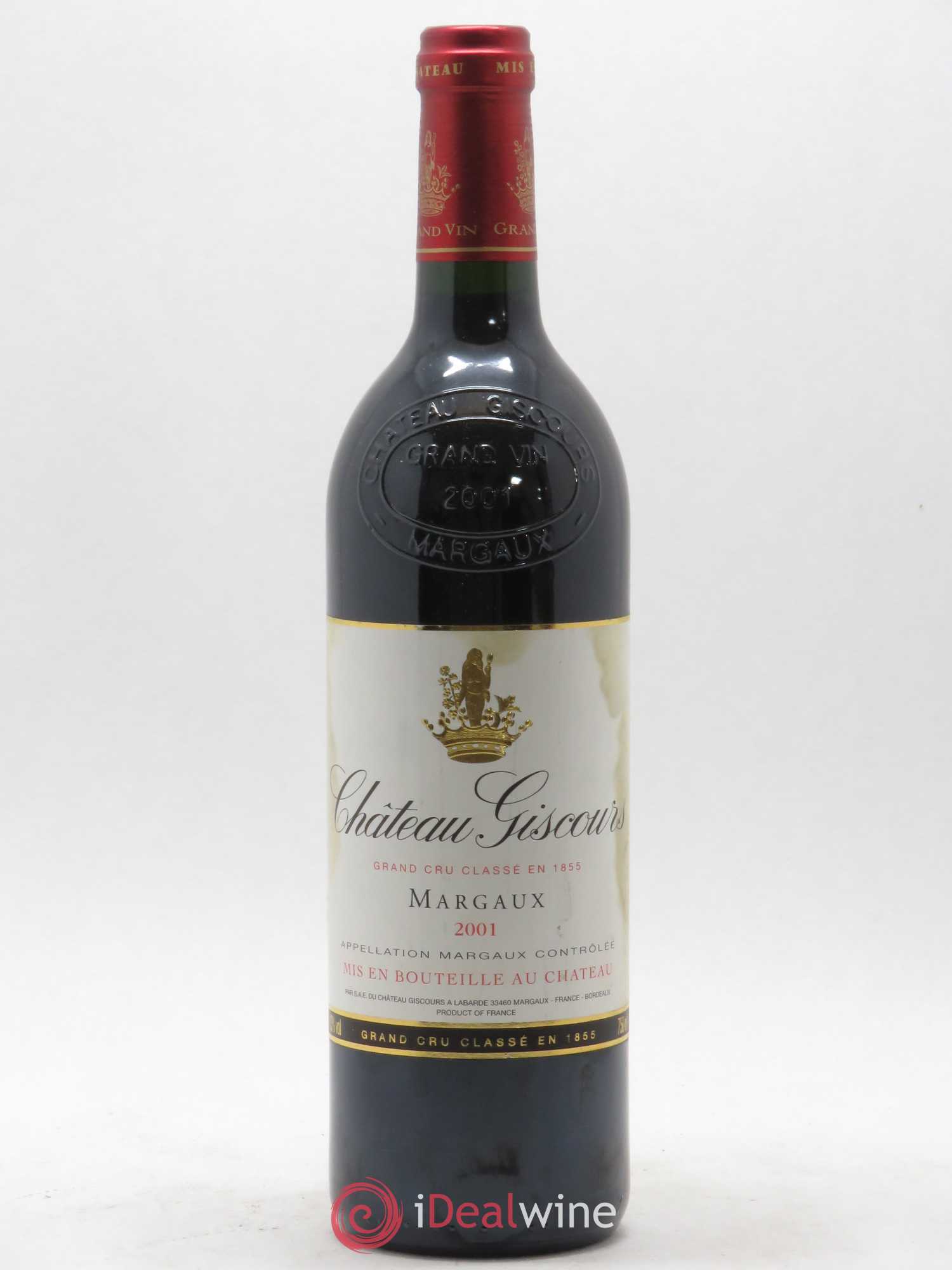 Château Giscours 3ème Grand Cru Classé 2001 - Lot de 1 bouteille - 0