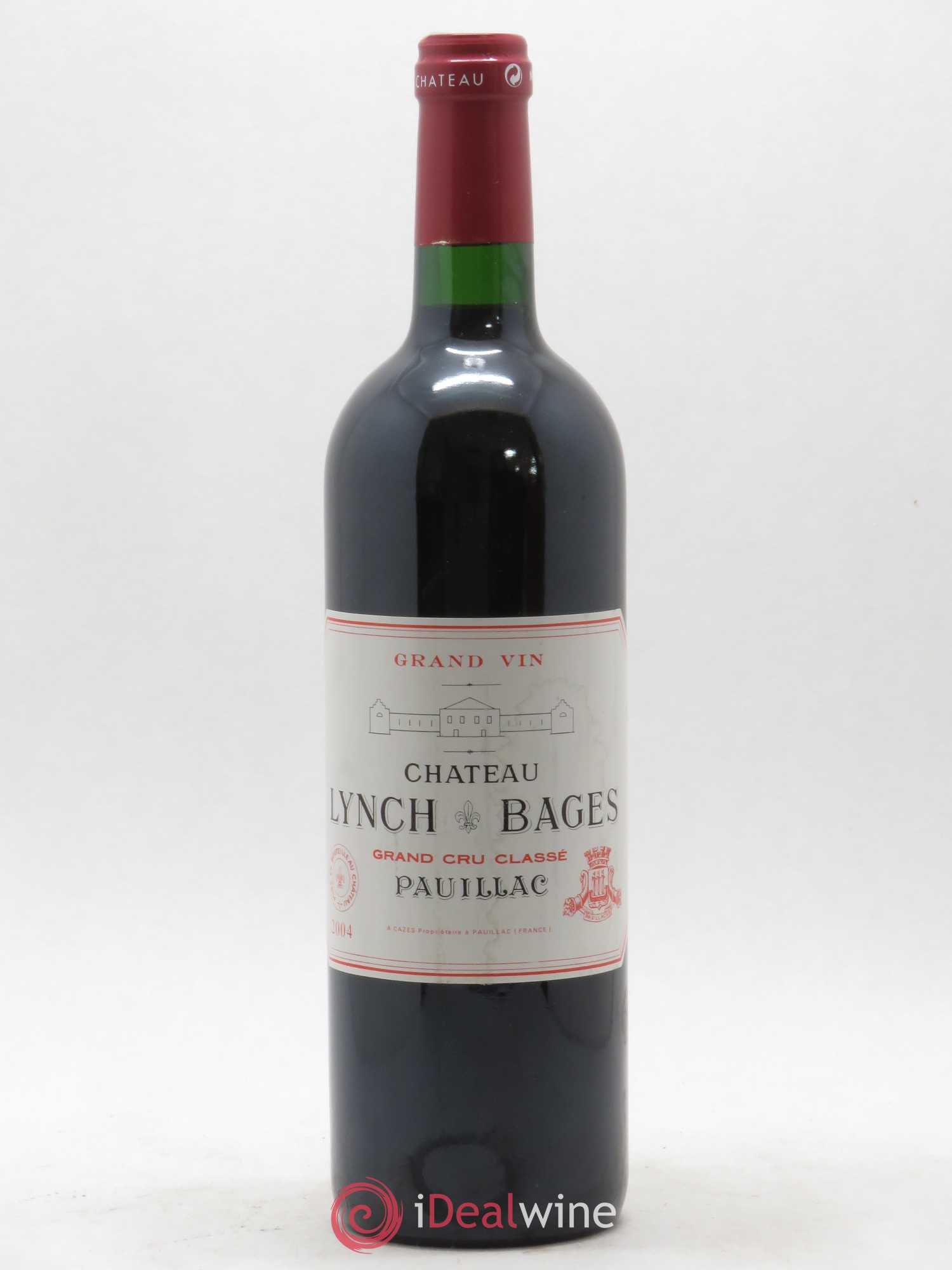 Château Lynch Bages 5ème Grand Cru Classé 2004 - Lot de 1 bouteille - 0
