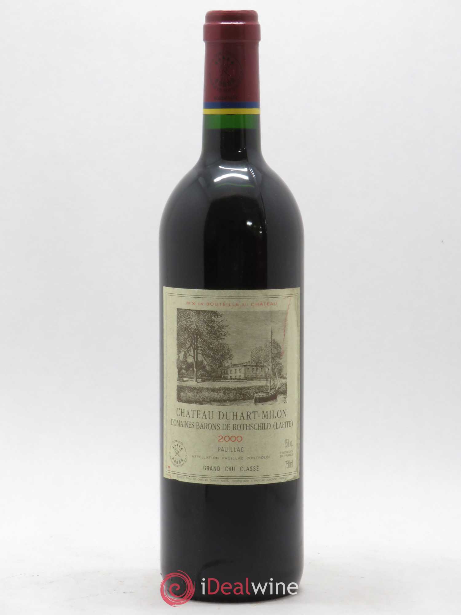 Château Duhart-Milon 4ème Grand Cru Classé 2000 - Lot de 1 bouteille - 0