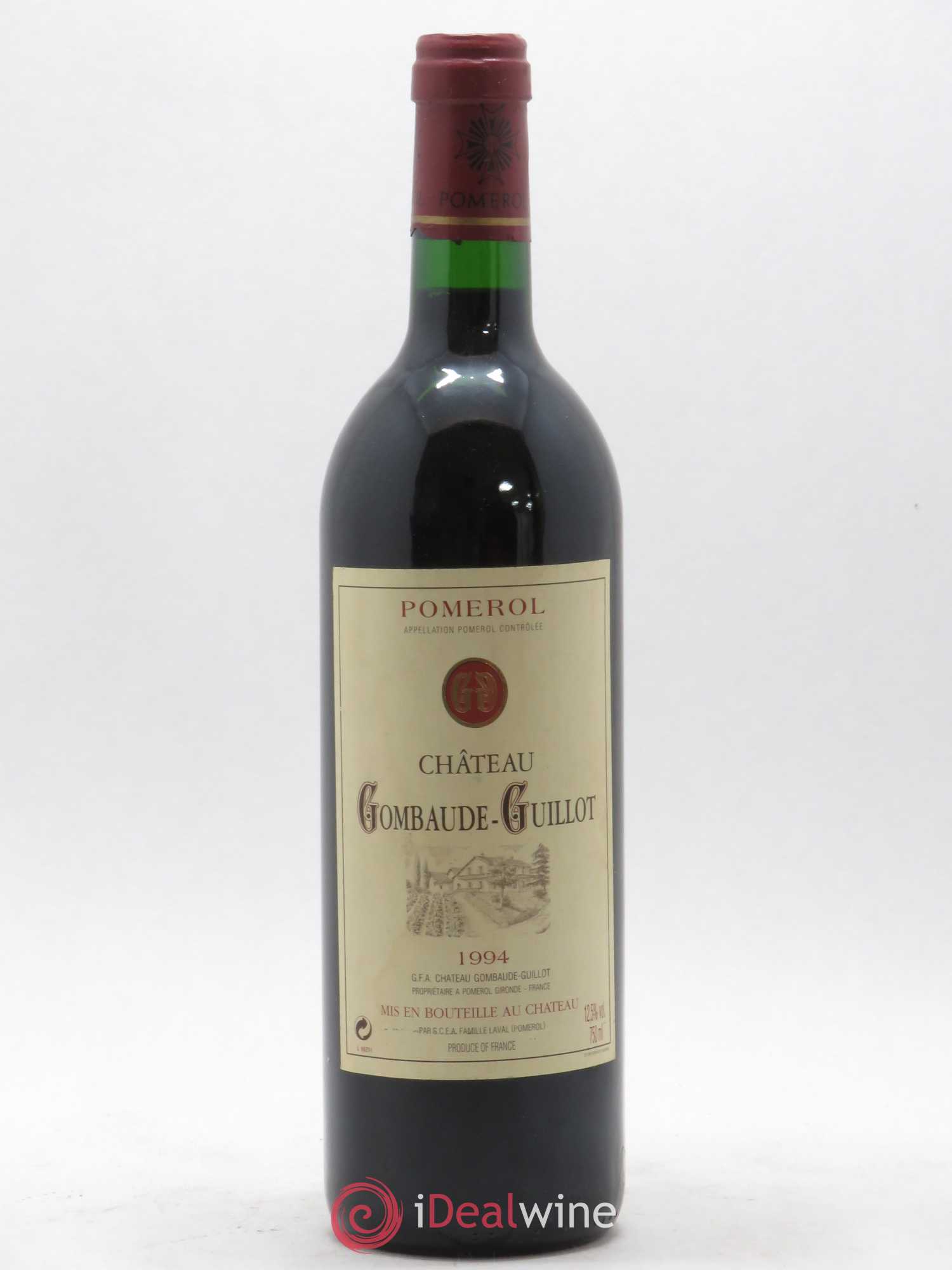 Château Gombaude Guillot 1994 - Lot de 1 bouteille - 0
