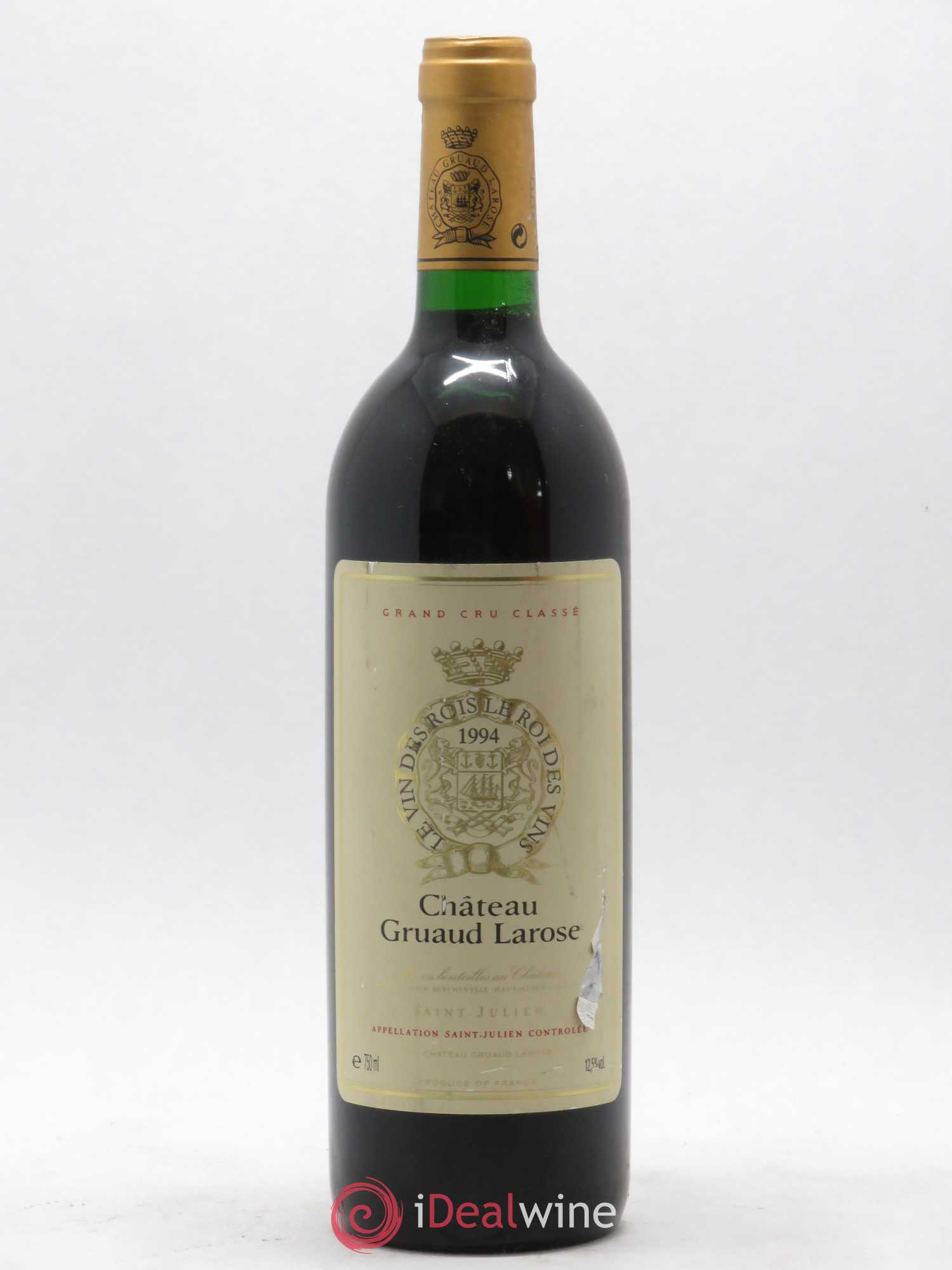 Château Gruaud Larose 2ème Grand Cru Classé 1994 - Lot de 1 bouteille - 0