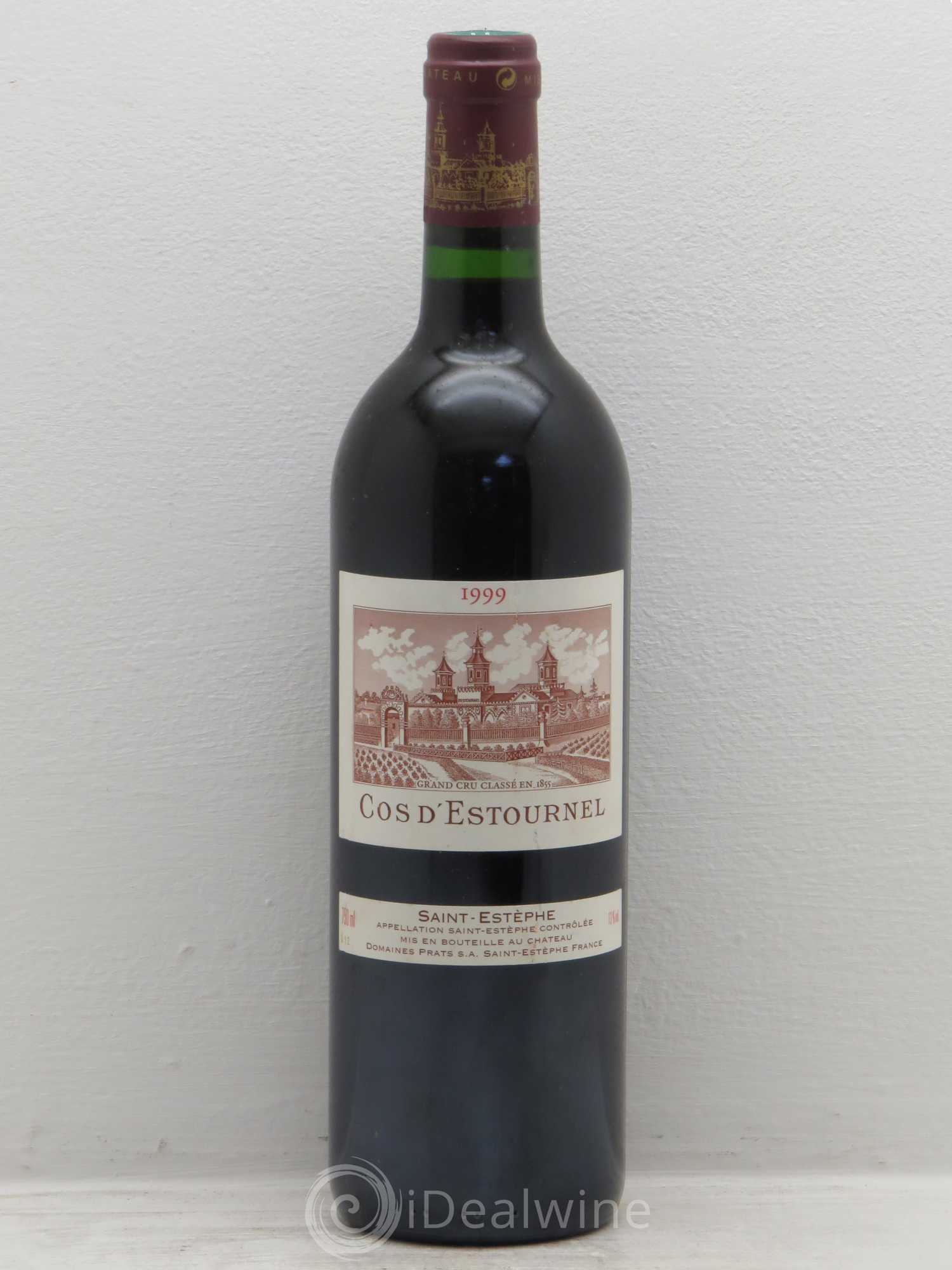 Cos d'Estournel 2ème Grand Cru Classé 1999 - Lot de 1 bouteille - 0