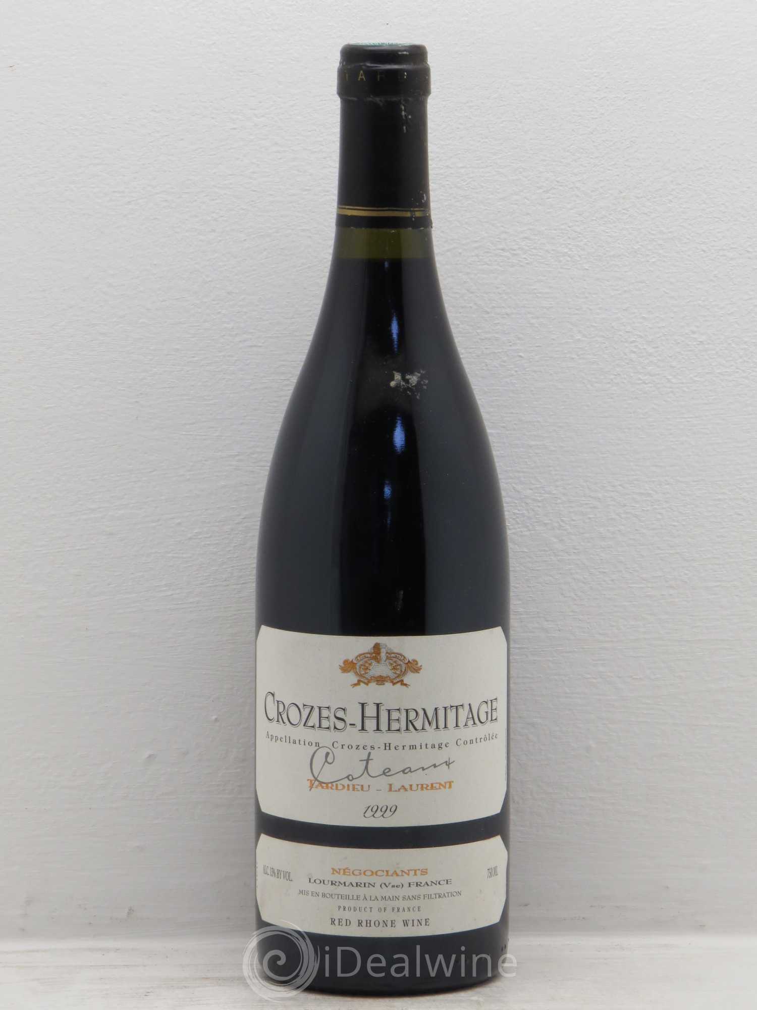 Crozes-Hermitage Coteaux 1999 - Lot de 1 bouteille - 0