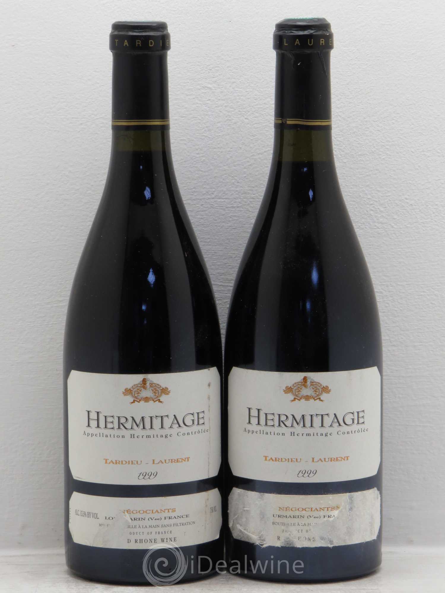 Hermitage Maison Tardieu-Laurent 1999 - Lot de 2 bouteilles - 0