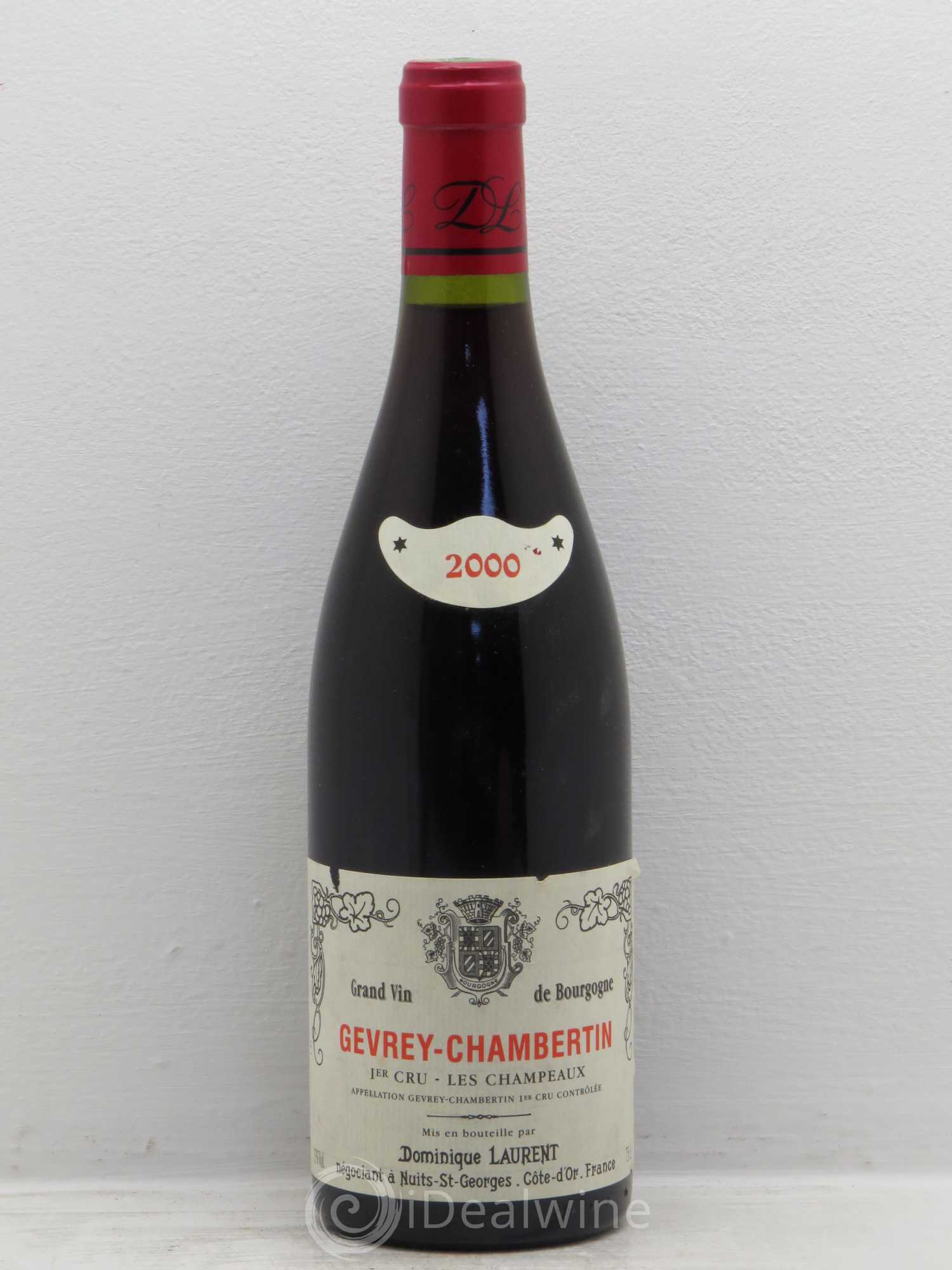 Gevrey-Chambertin 1er Cru 2000 - Lot de 1 bouteille - 0