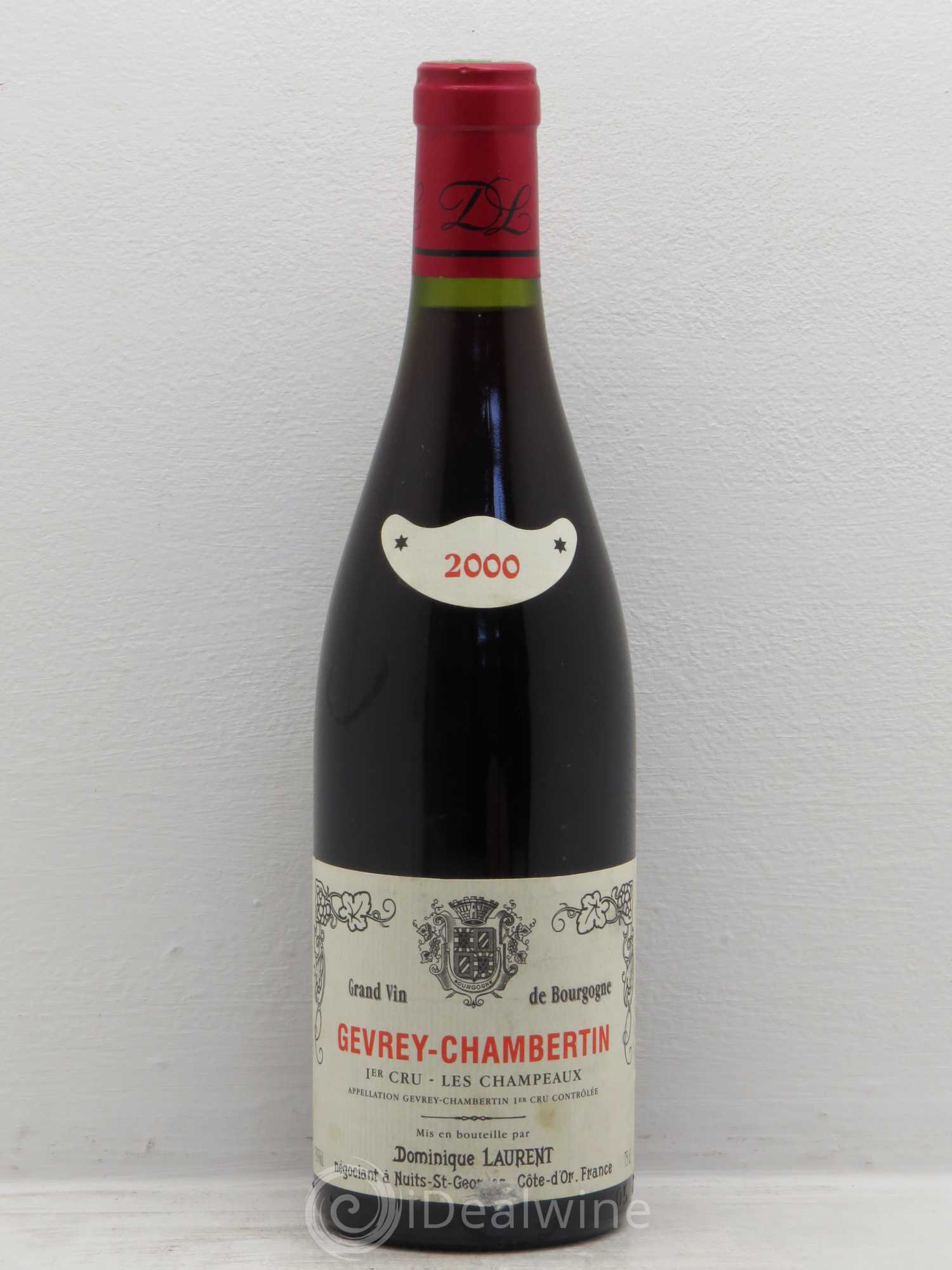 Gevrey-Chambertin 1er Cru 2000 - Lot de 1 bouteille - 0