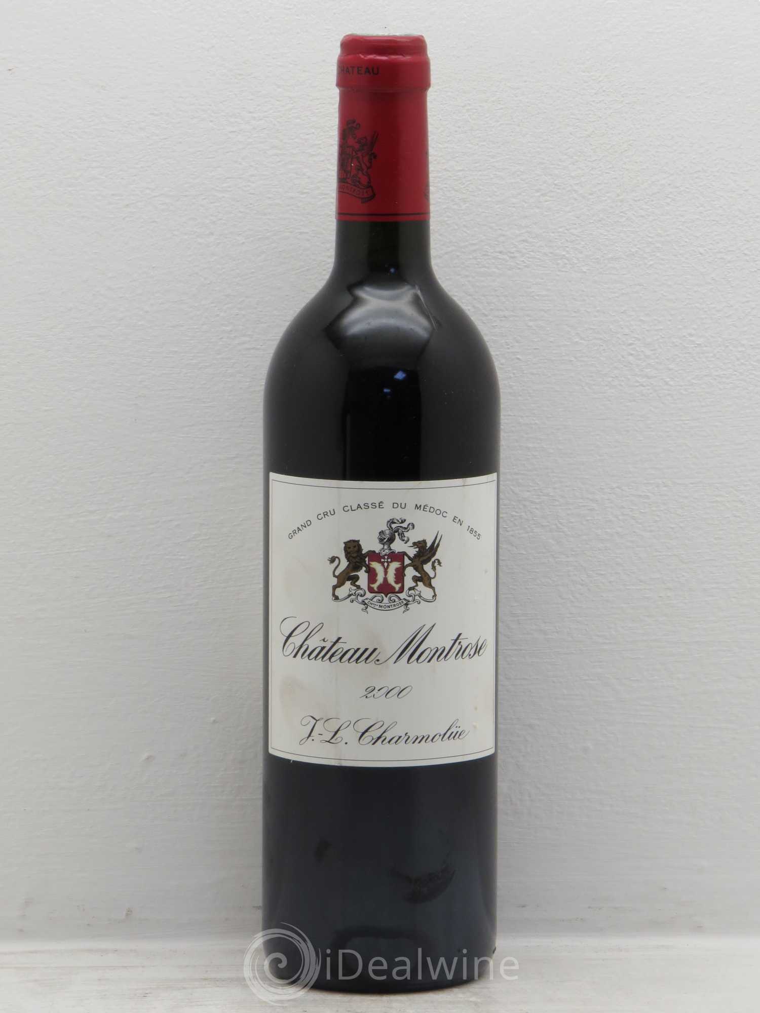 Château Montrose 2ème Grand Cru Classé 2000 - Lot de 1 bouteille - 0