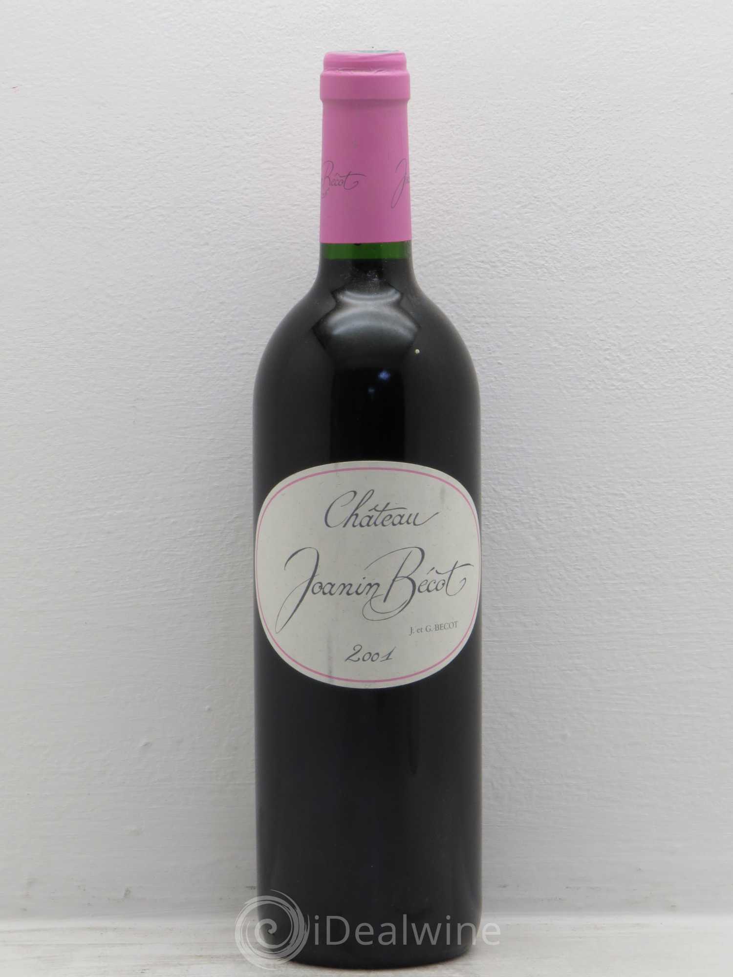 Château Joanin Bécot 2001 - Lot de 1 bouteille - 0