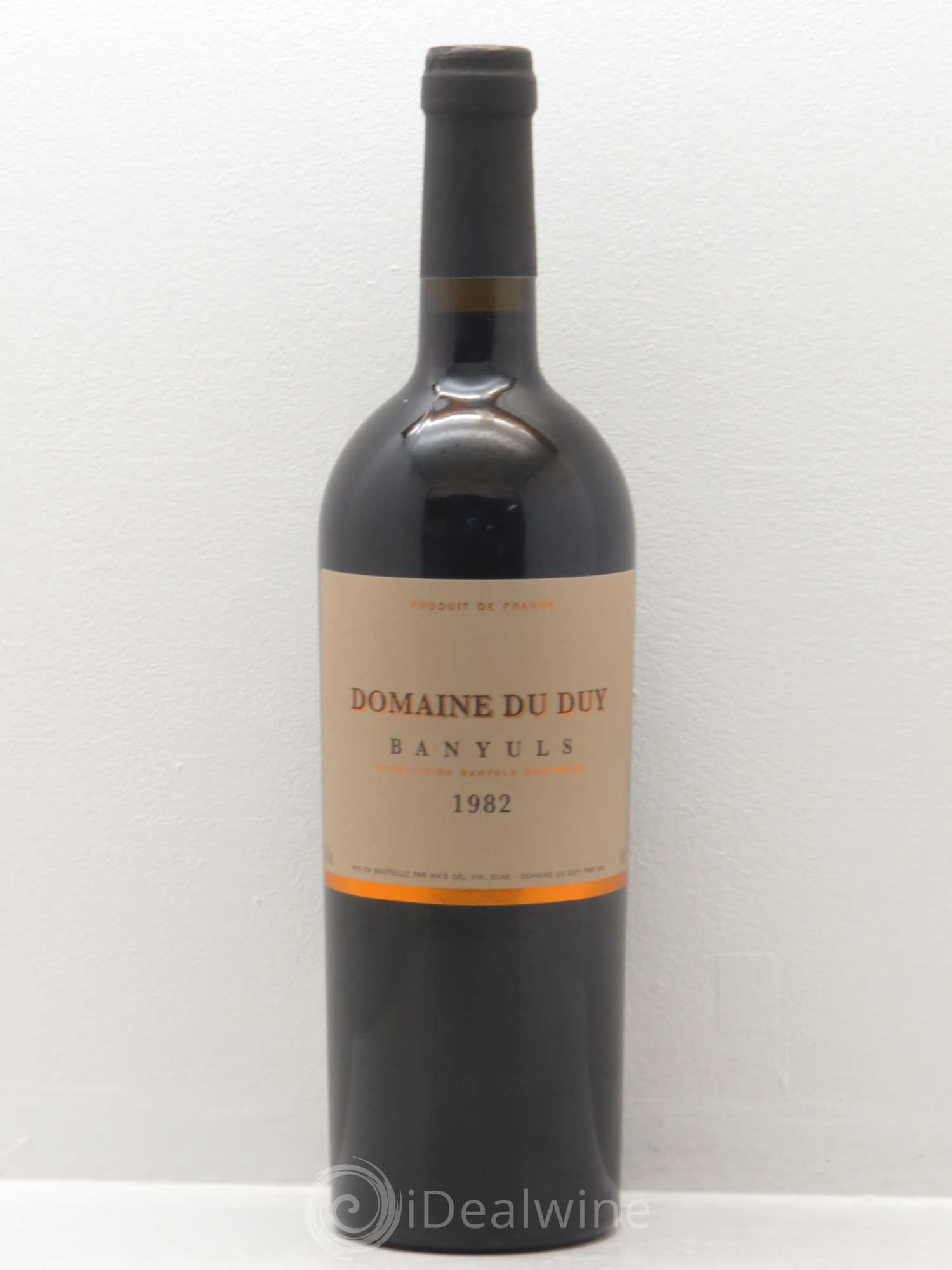 Banyuls Duy (Domaine du) 1982 - Lot of 1 bottle - 0