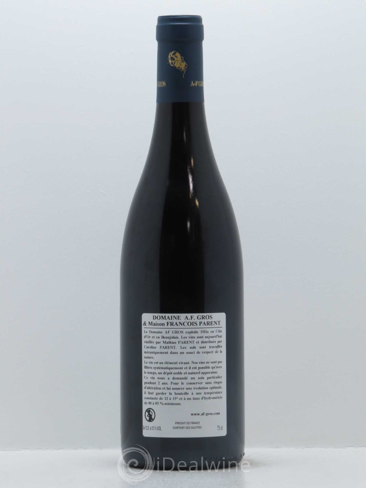 Vosne-Romanée Aux Reas A.-F. Gros 2015 - Lot de 1 bouteille - 1