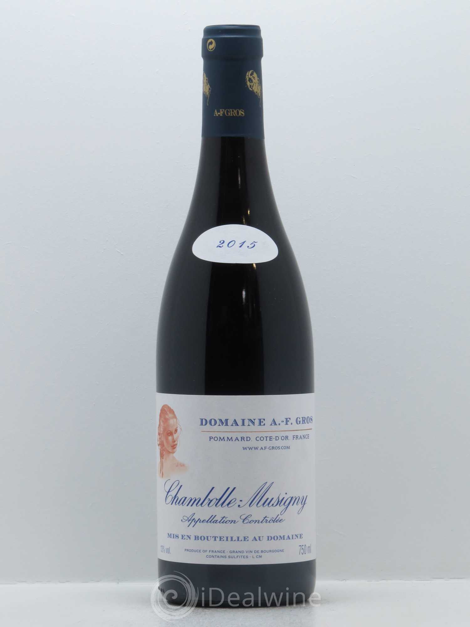 Chambolle-Musigny A.-F. Gros 2015 - Lot de 1 bouteille - 0