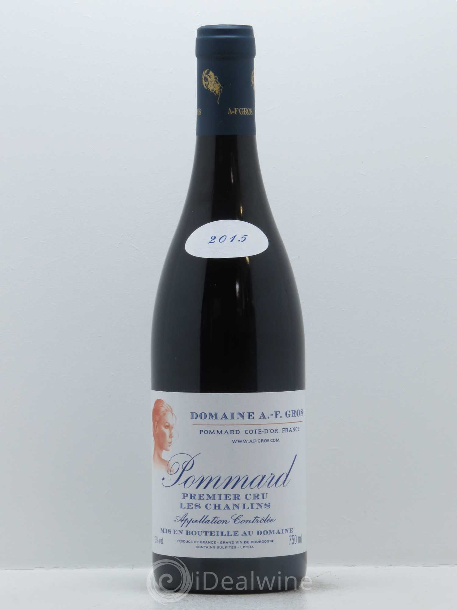 Pommard 1er Cru Les Chanlins A.-F. Gros 2015 - Lot de 1 bouteille - 0