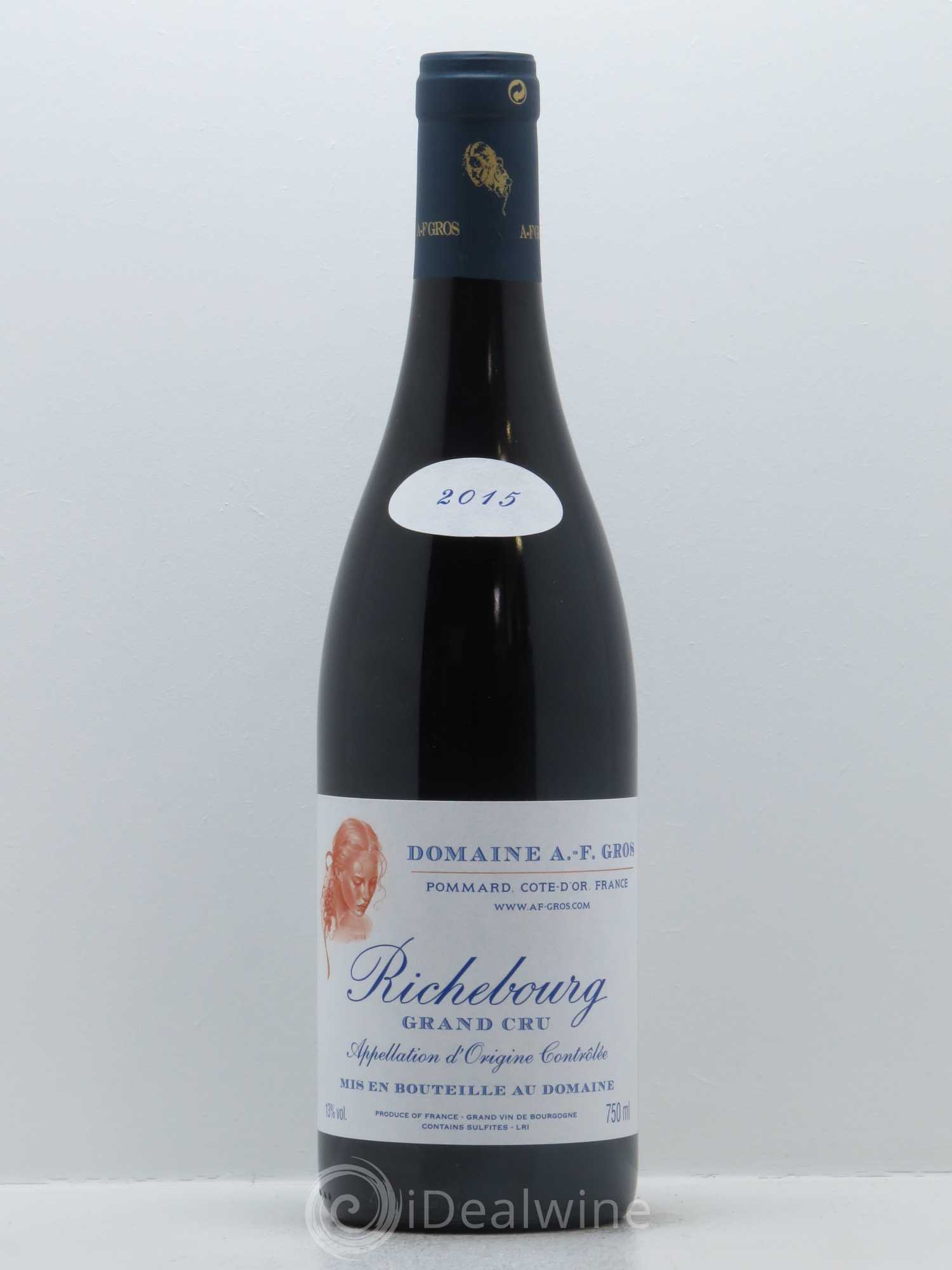 Richebourg Grand Cru A.-F. Gros 2015 - Posten von 1 Flasche - 0