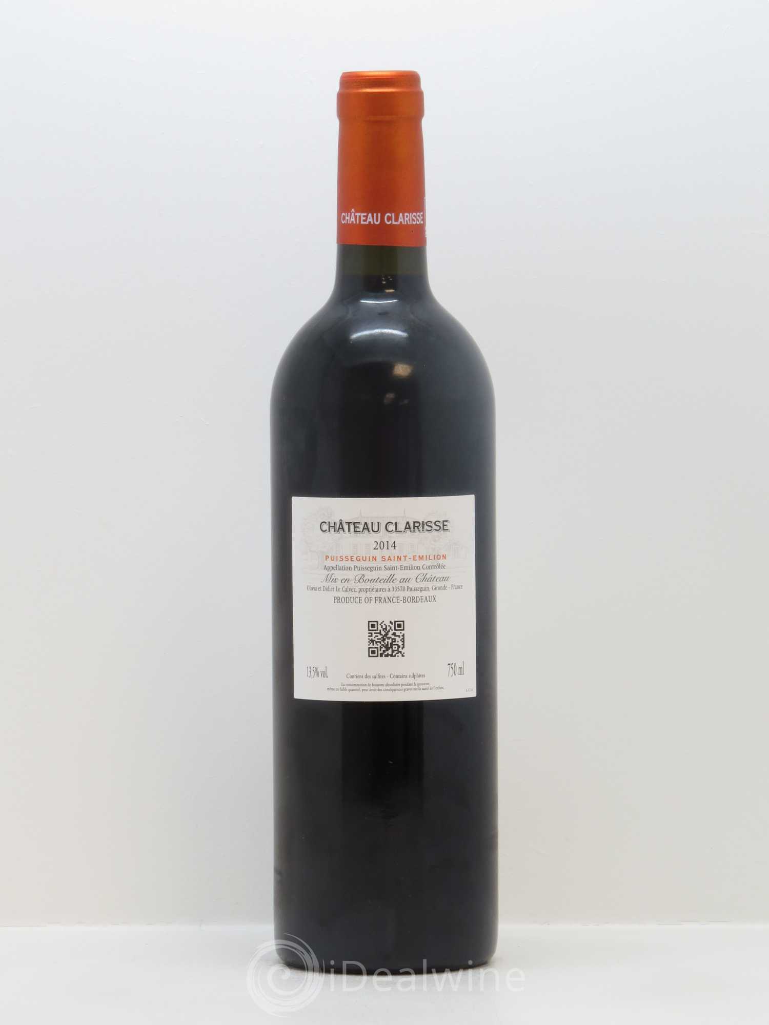 Château Clarisse 2014 - Lot de 1 bouteille - 1