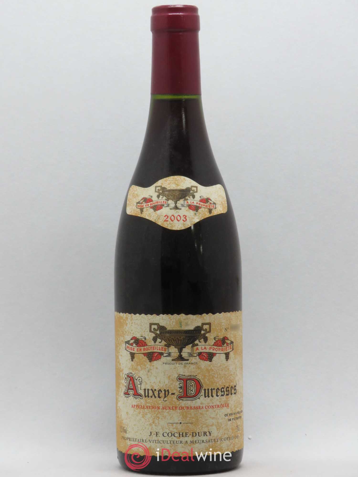 Auxey-Duresses Coche Dury (Domaine) 2003 - Lot de 1 bouteille - 0