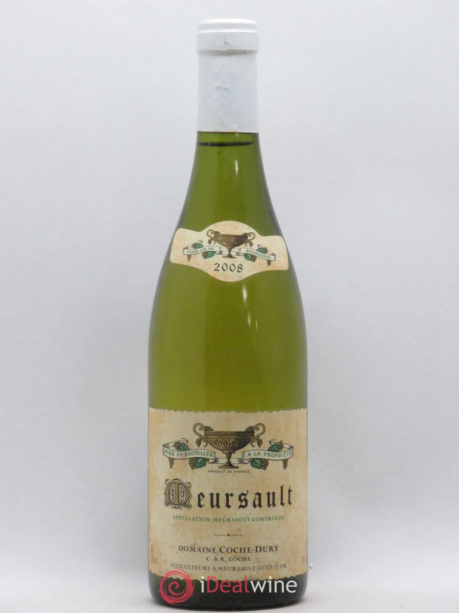 Meursault Coche Dury (Domaine) 2008 - Lot de 1 bouteille - 0