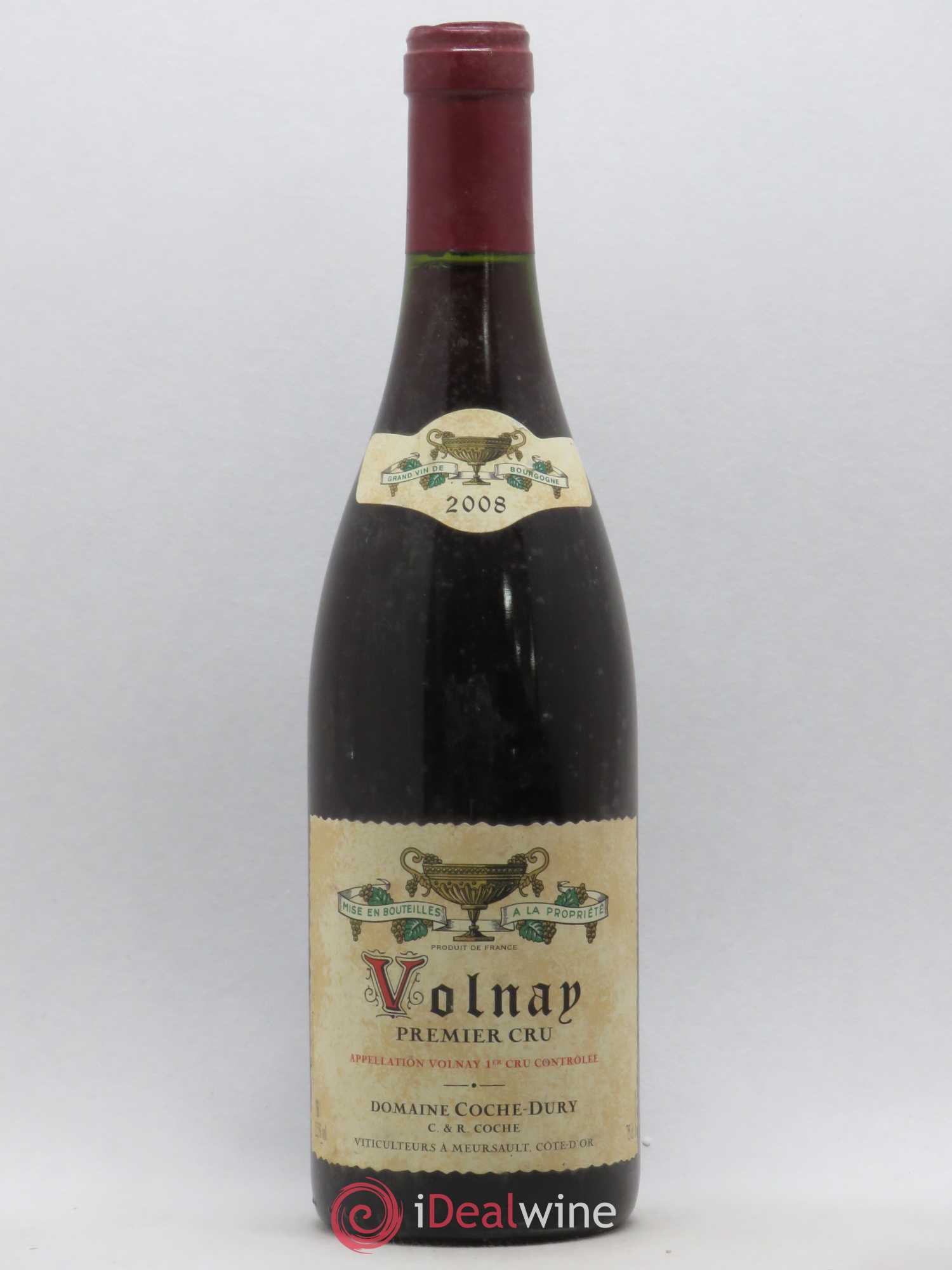 Volnay 1er Cru Coche Dury (Domaine) 2008 - Lot de 1 bouteille - 0