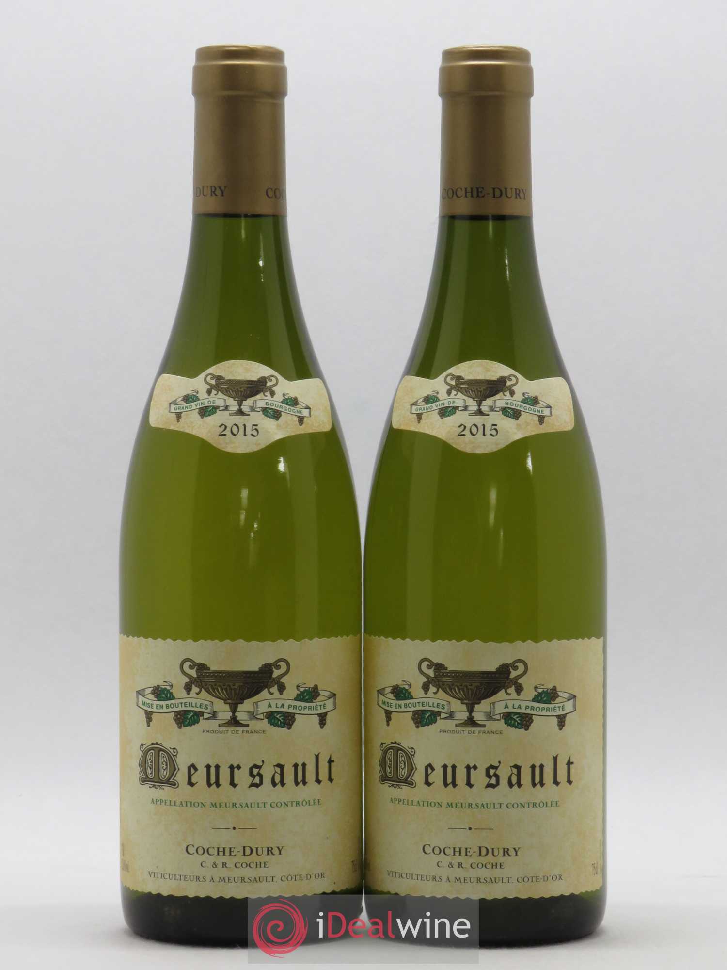 Meursault Coche Dury (Domaine) 2015 - Lot de 2 bouteilles - 0