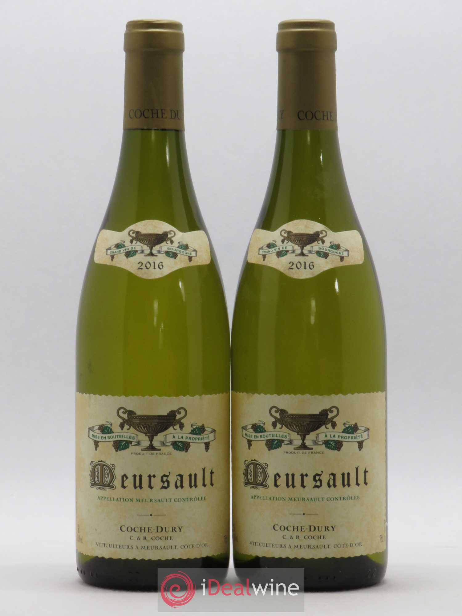 Meursault Coche Dury (Domaine) 2016 - Lot de 2 bouteilles - 0