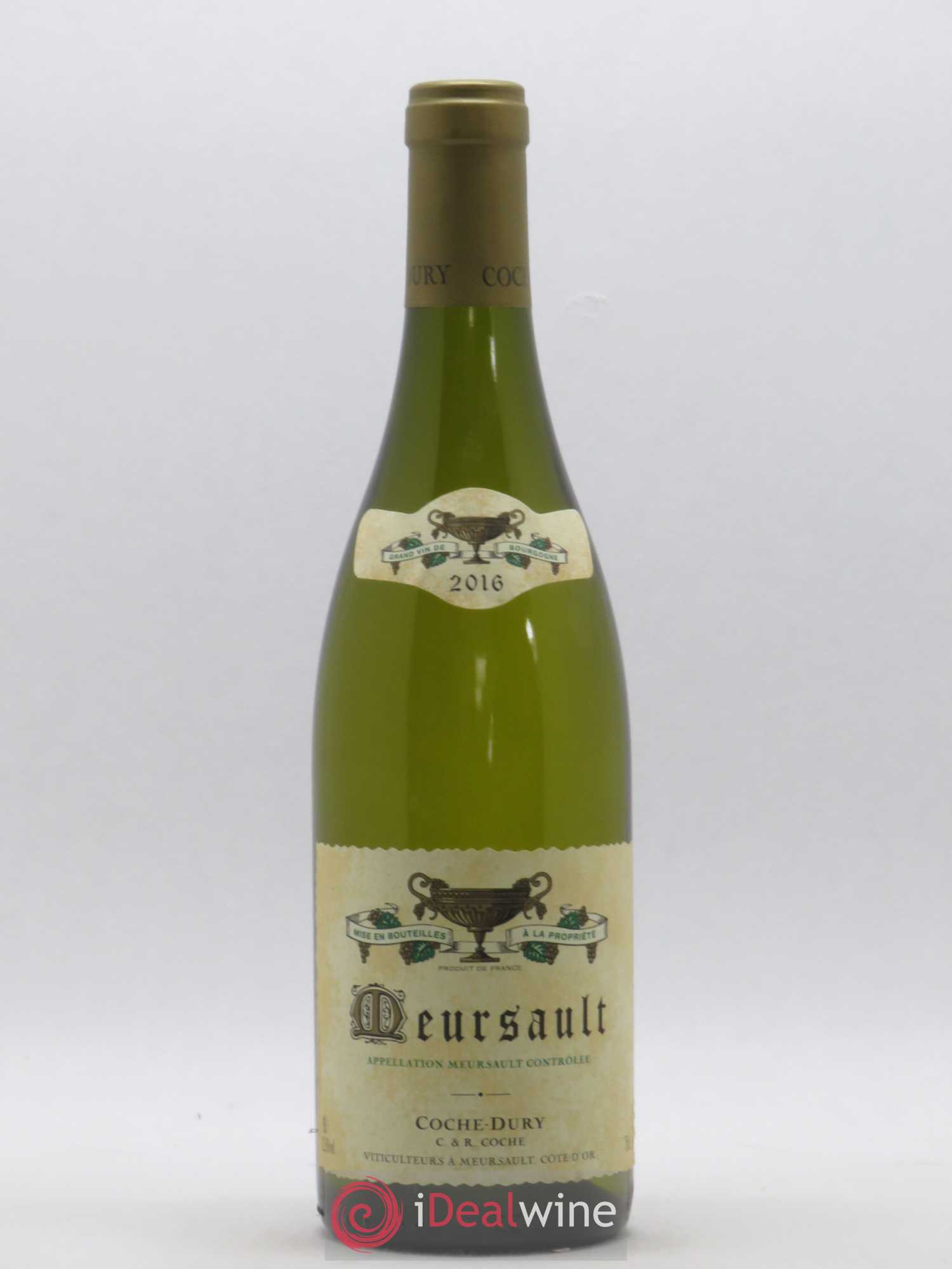 Meursault Coche Dury (Domaine) 2016 - Lot de 1 bouteille - 0
