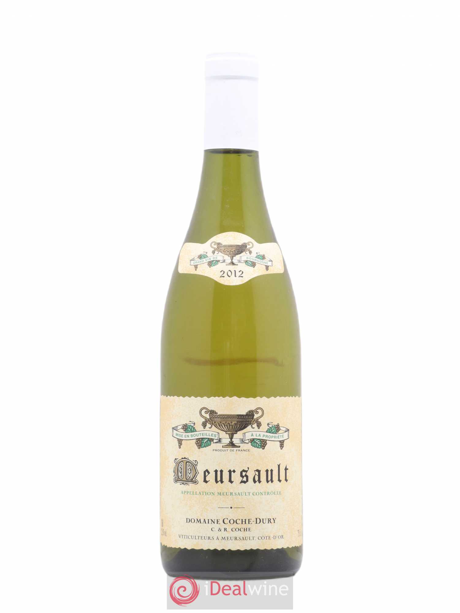 Meursault Coche Dury (Domaine) 2012 - Lot de 1 bouteille - 0