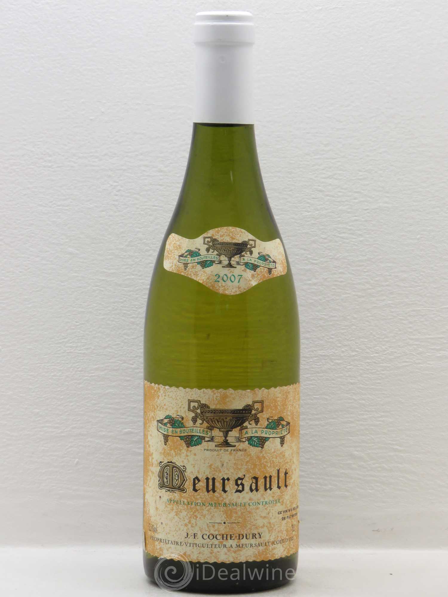 Meursault Coche Dury (Domaine) 2007 - Lot de 1 bouteille - 0