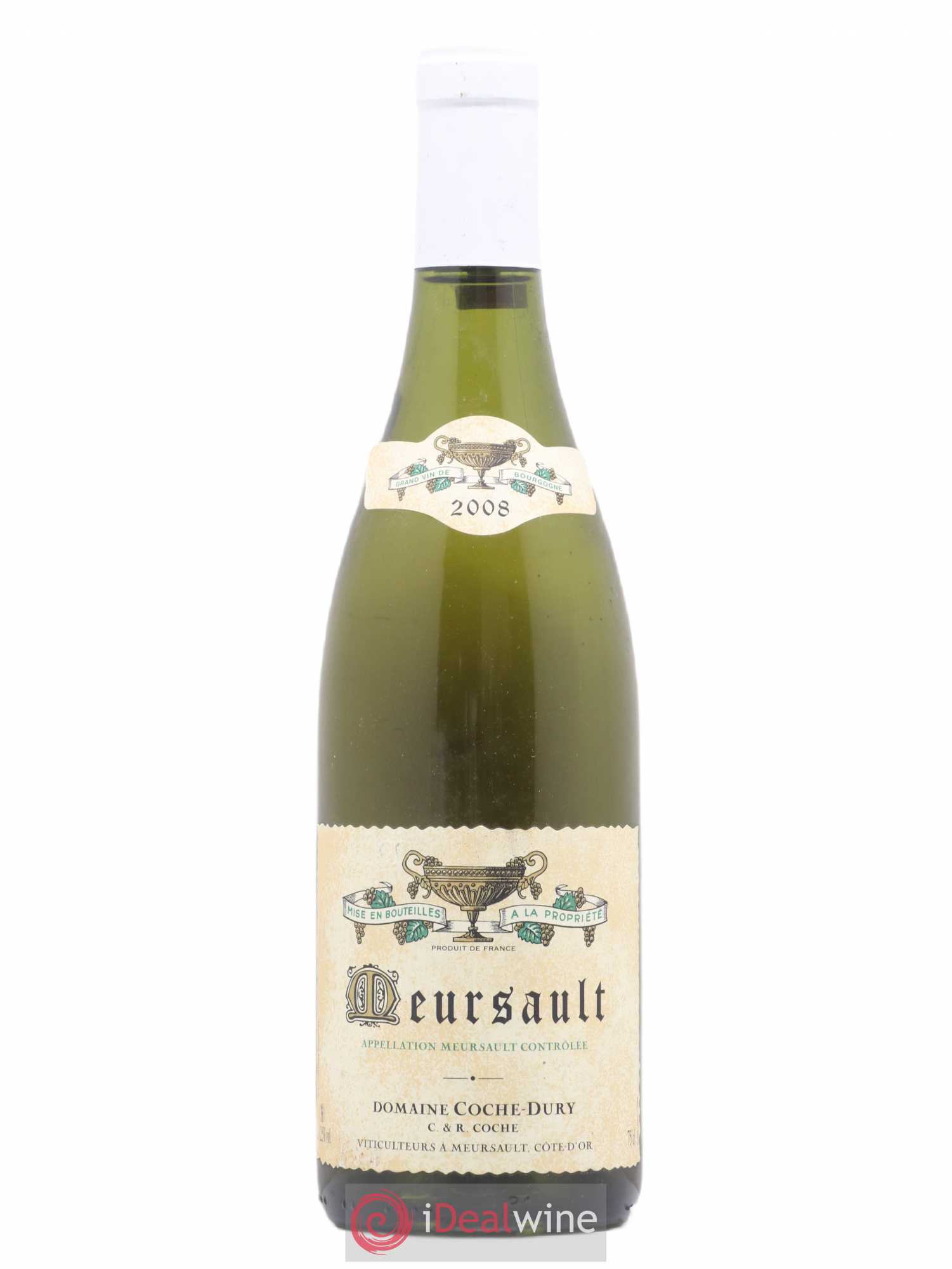 Meursault Coche Dury (Domaine) 2008 - Lot de 1 bouteille - 0