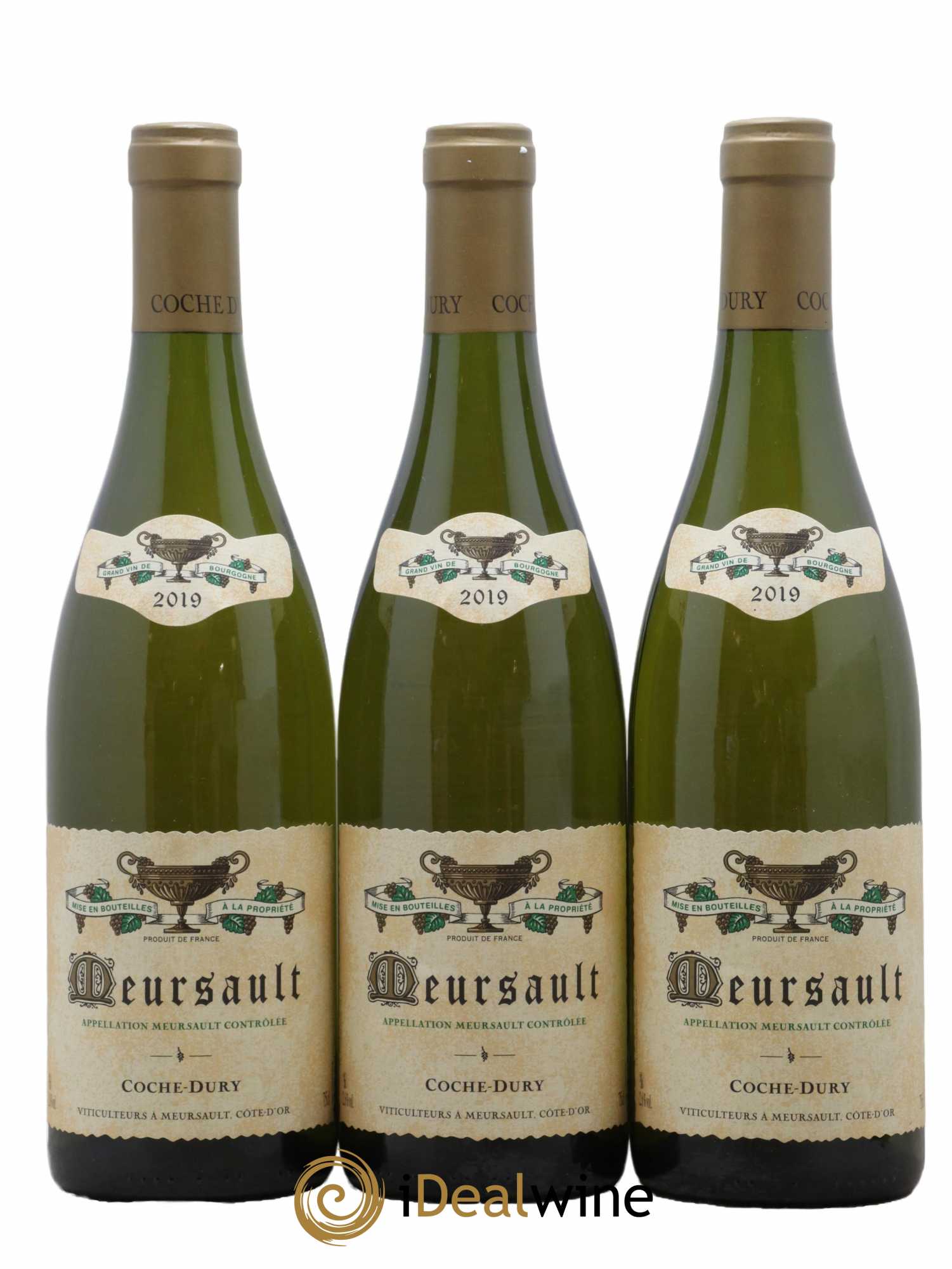 Meursault Coche Dury (Domaine) 2019 - Lot de 3 bouteilles - 0