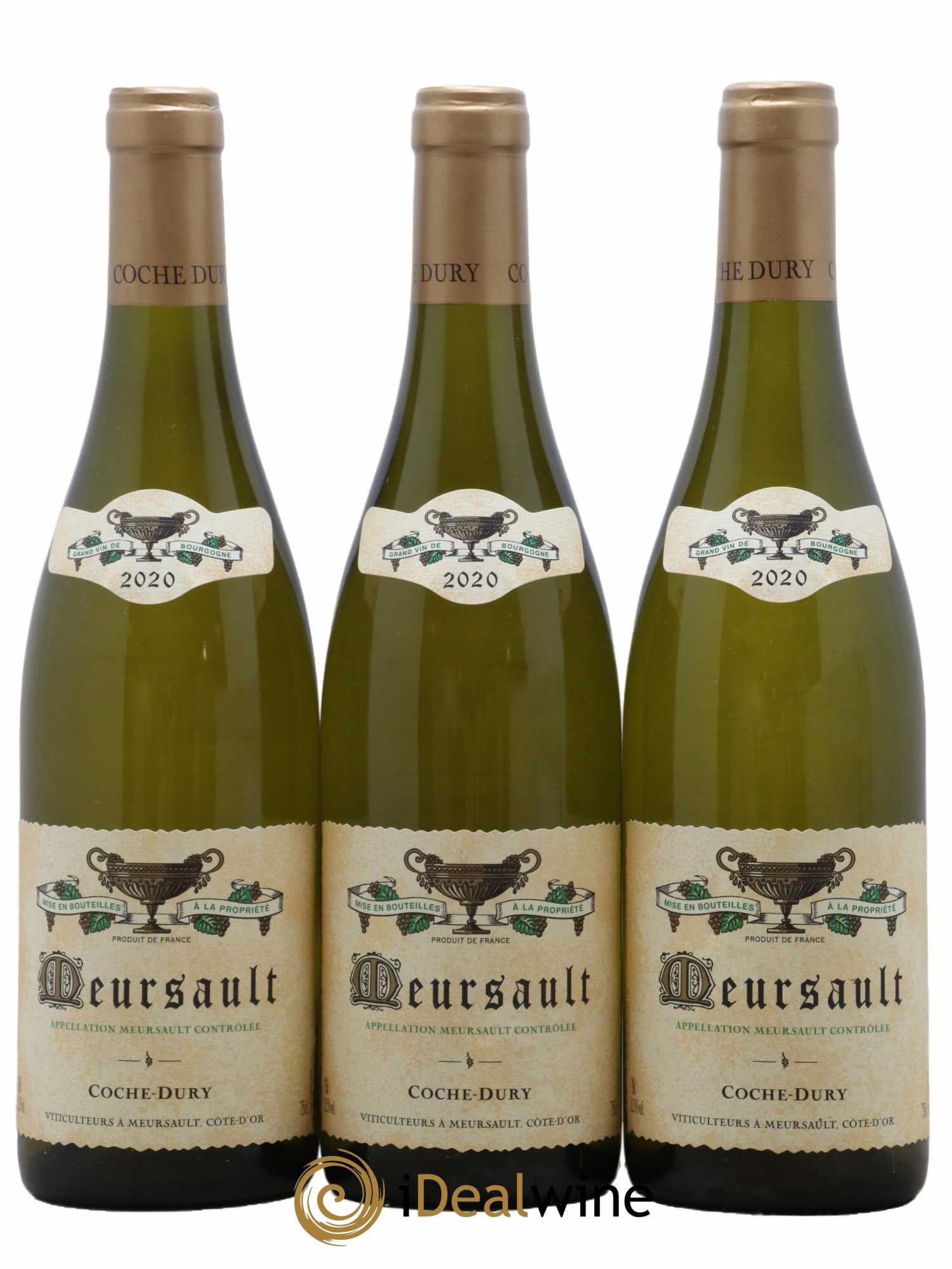 Meursault Coche Dury (Domaine) 2020 - Lot de 3 bouteilles - 0