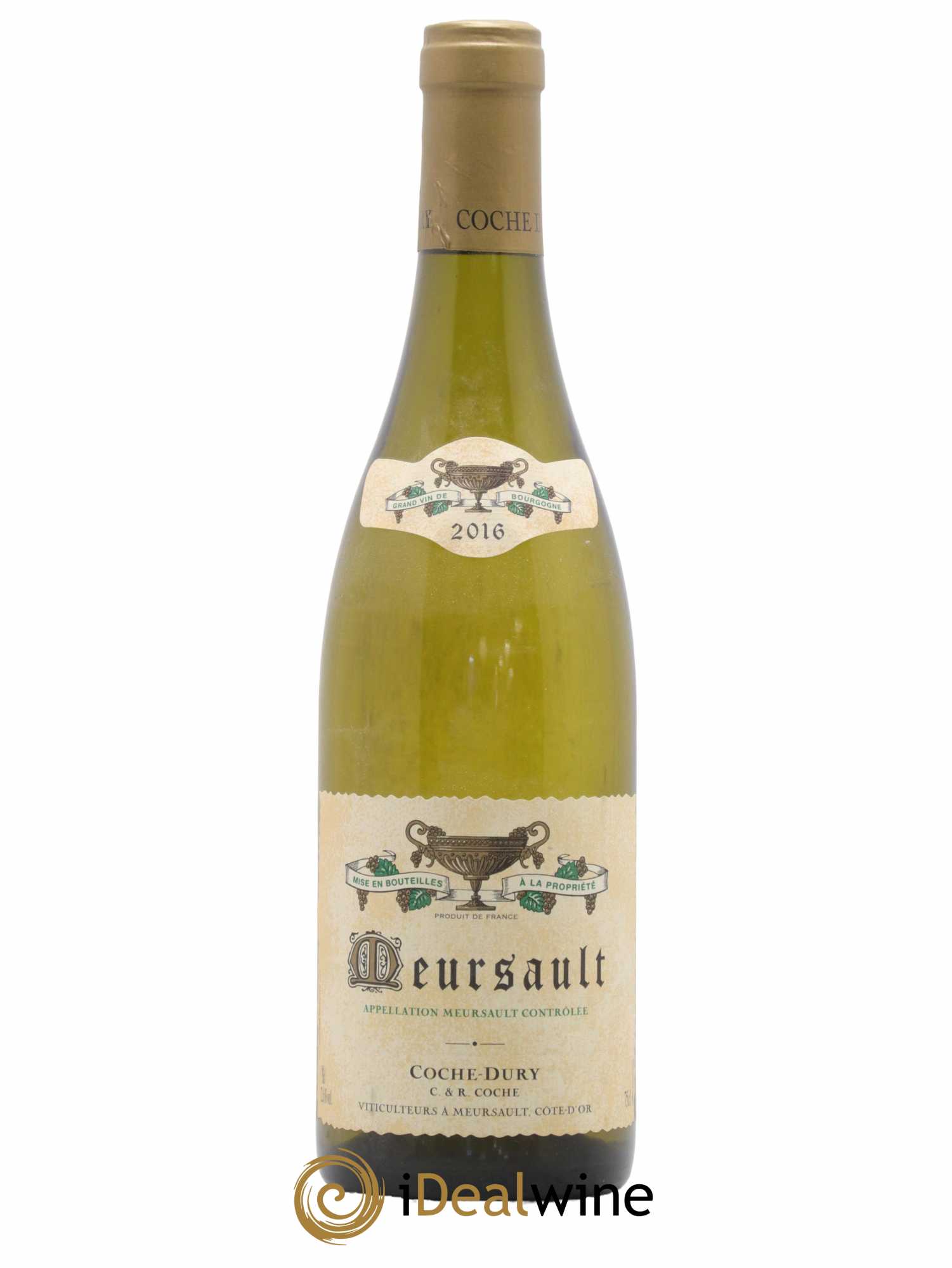 Meursault Coche Dury (Domaine) 2016 - Lot de 1 bouteille - 0