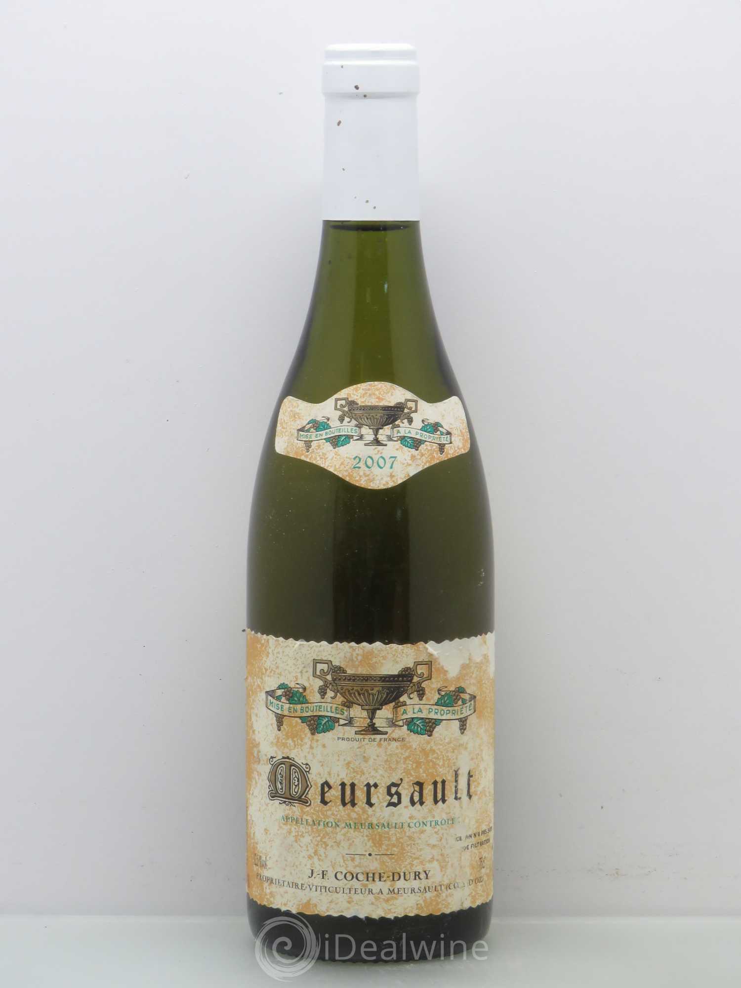 Meursault Coche Dury (Domaine) 2007 - Lot de 1 bouteille - 0