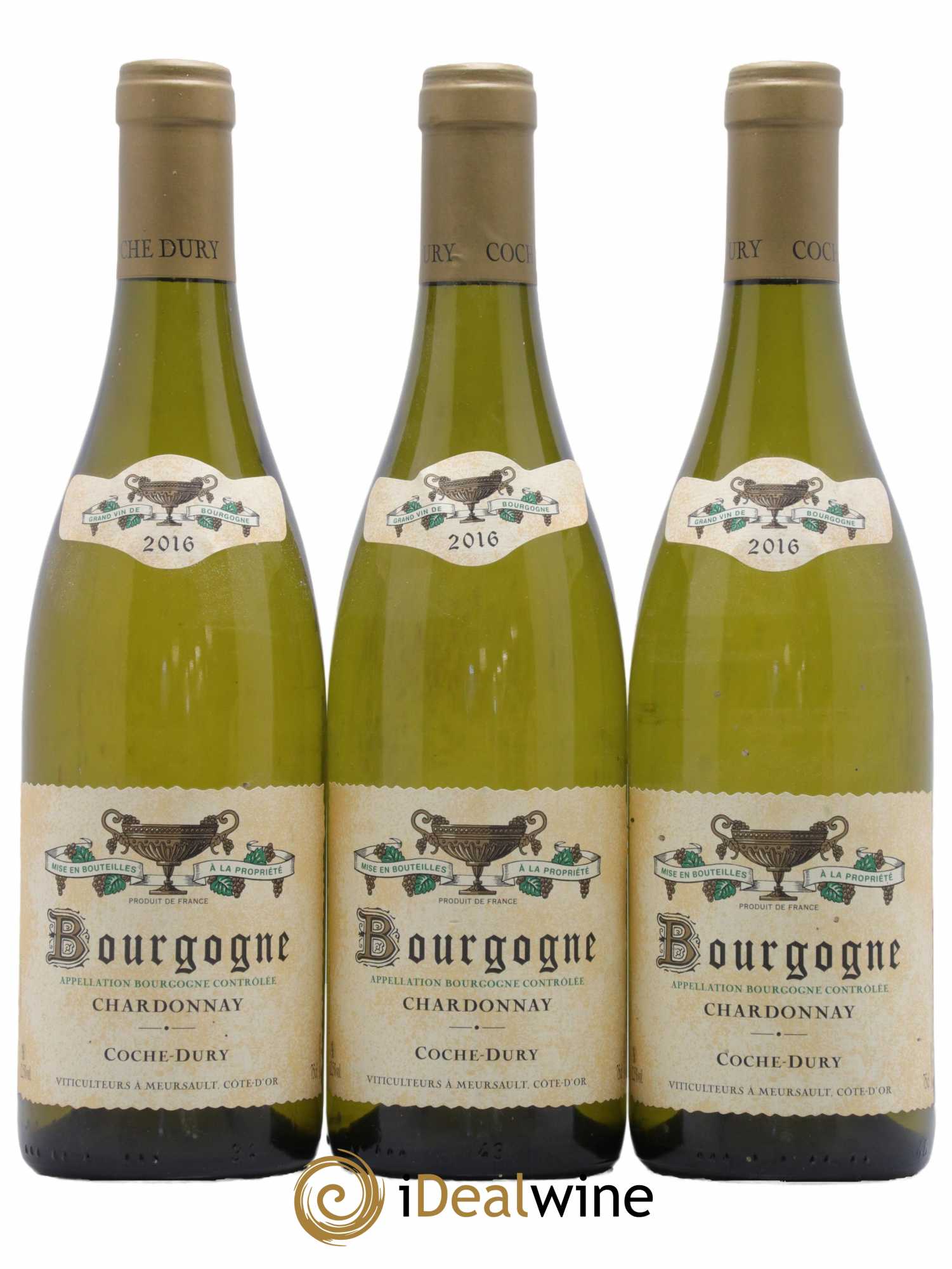 Bourgogne Coche Dury (Domaine) 2016 - Lot de 3 bouteilles - 0