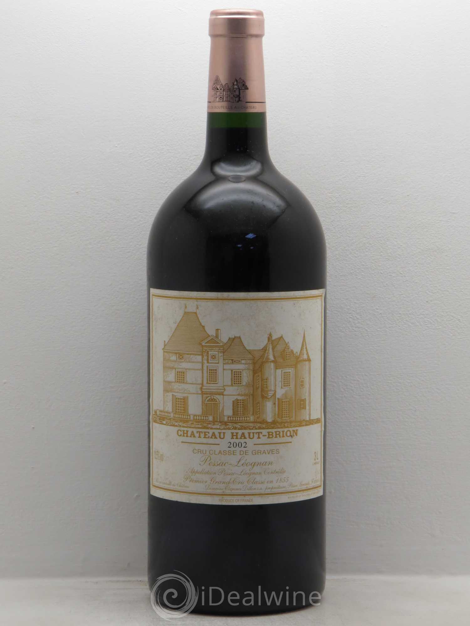 Château Haut Brion 1er Grand Cru Classé 2002 - Lot de 1 double magnum - 0