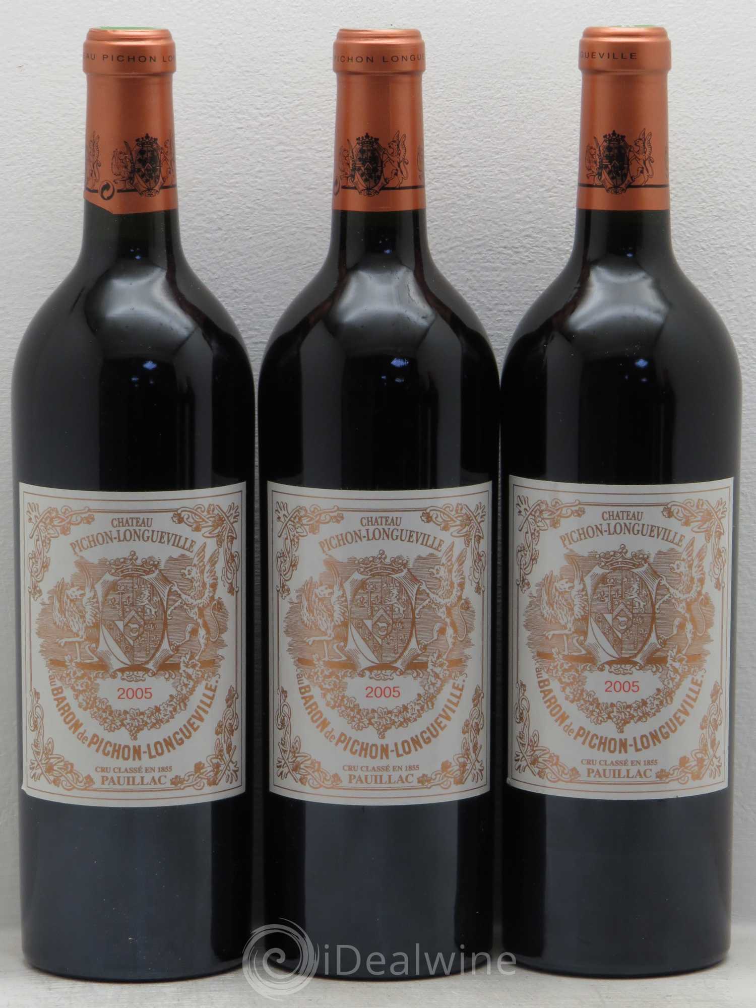 Pichon Longueville Baron 2ème Grand Cru Classé 2005 - Lot de 12 bouteilles - 2