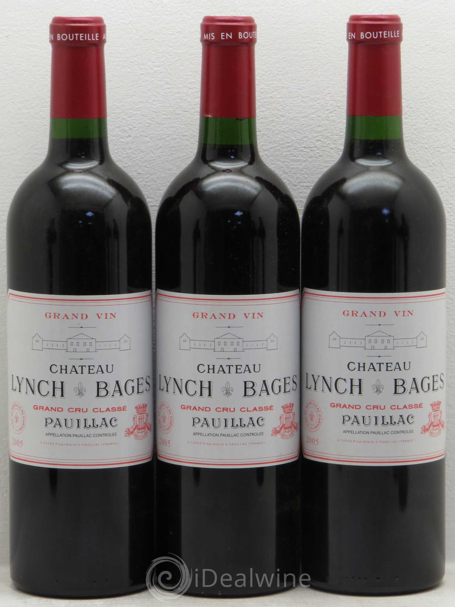 Château Lynch Bages 5ème Grand Cru Classé 2005 - Lot de 12 bouteilles - 2