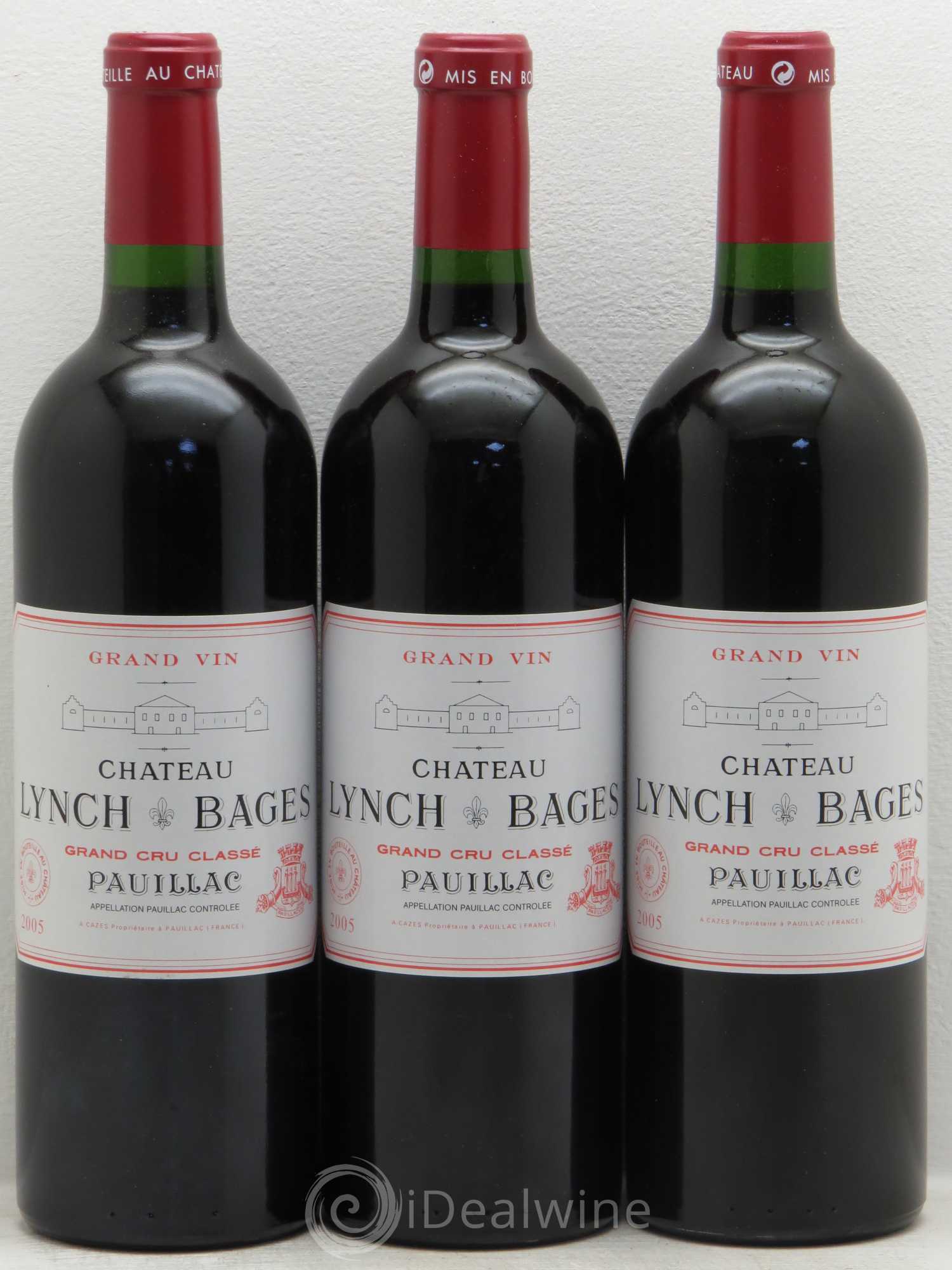 Château Lynch Bages 5ème Grand Cru Classé 2005 - Lot de 12 bouteilles - 4